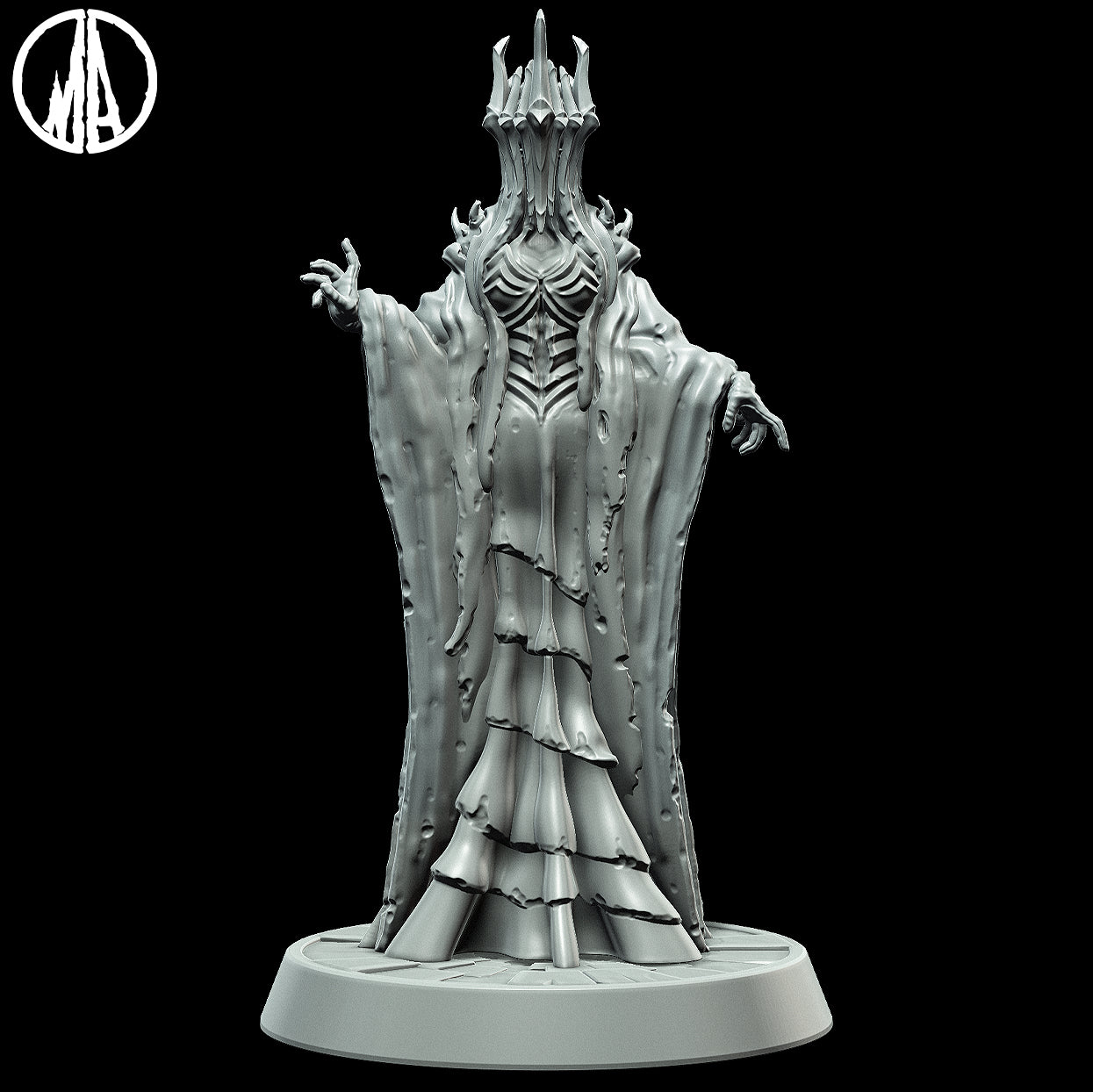 Monolith Arts - Lost Souls - Mad Queen #2 - DnD/TTRPG Figure/Miniature