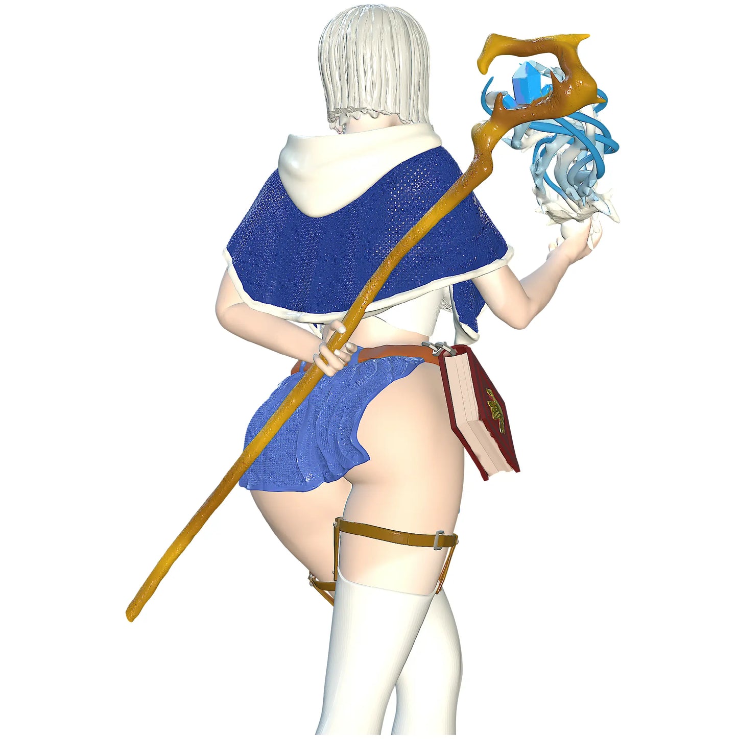 3darts - Eira, The Frost Mage - 75/120mm Pin Up/Figure/Model/Diorama - Helios3DPrinting