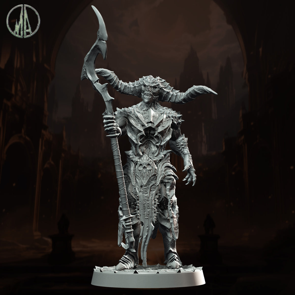 Monolith Arts - Underworld Creatures - Maledictus #3 - DnD/TTRPG Figure/Miniature