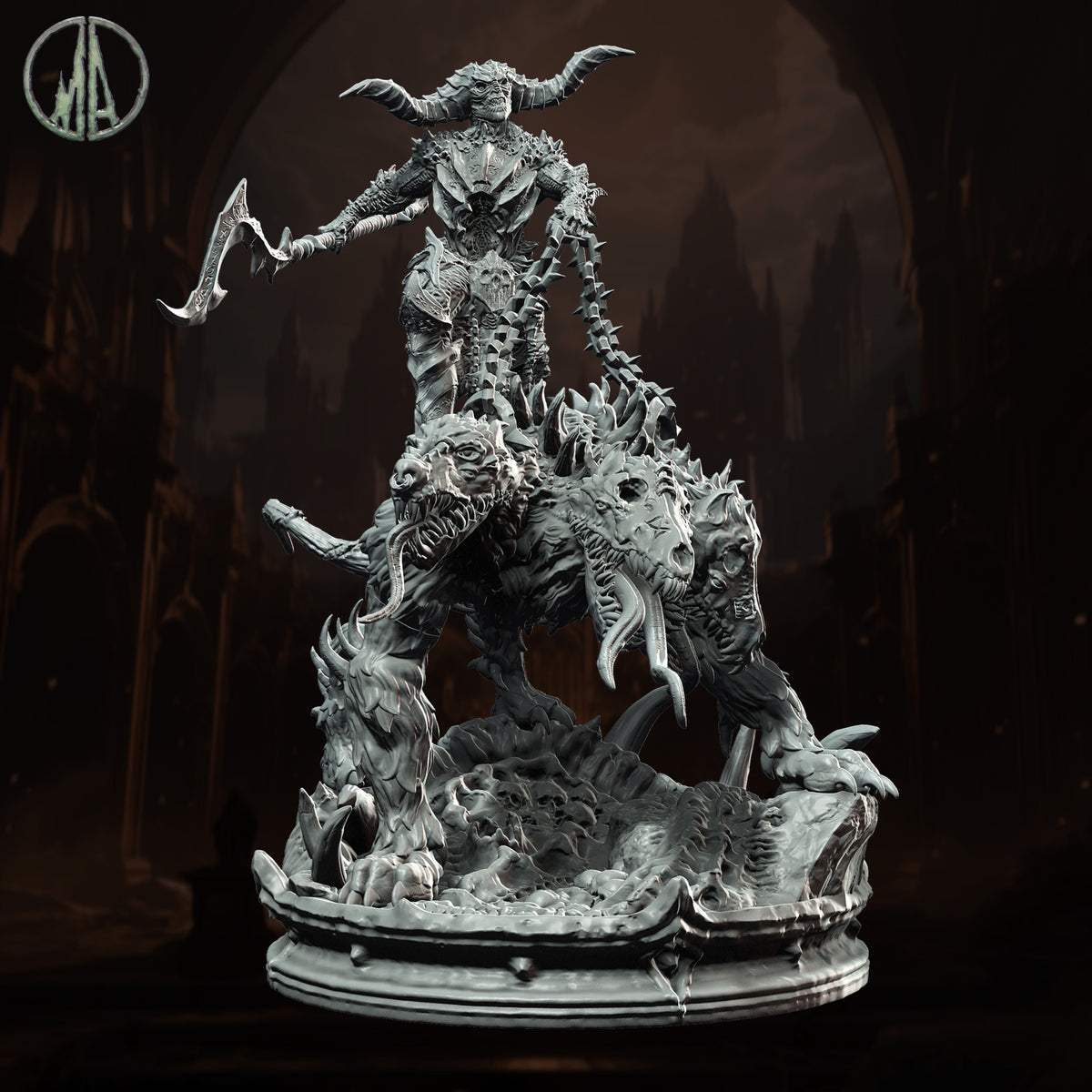 Monolith Arts - Underworld Creatures - Maledictus #4 - DnD/TTRPG Figure/Miniature