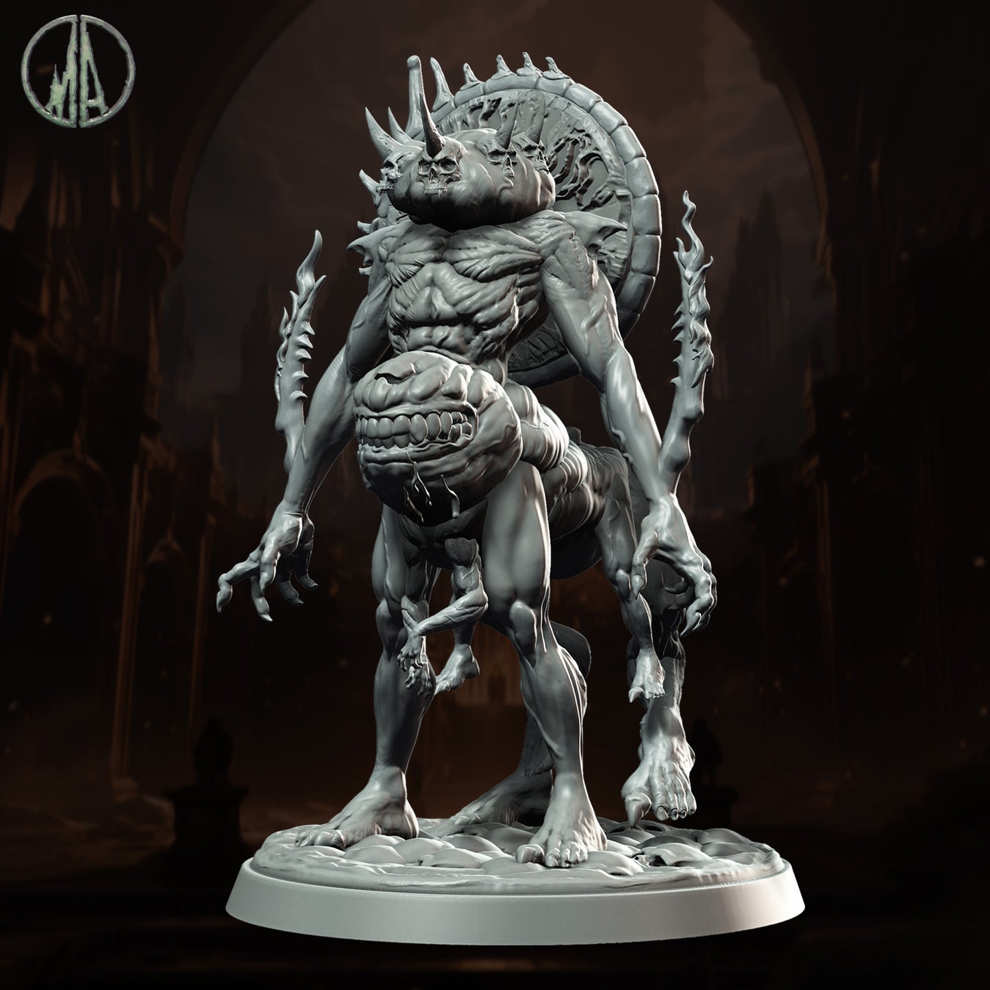 Monolith Arts - Underworld Creatures - Mammon #3 - DnD/TTRPG Figure/Miniature