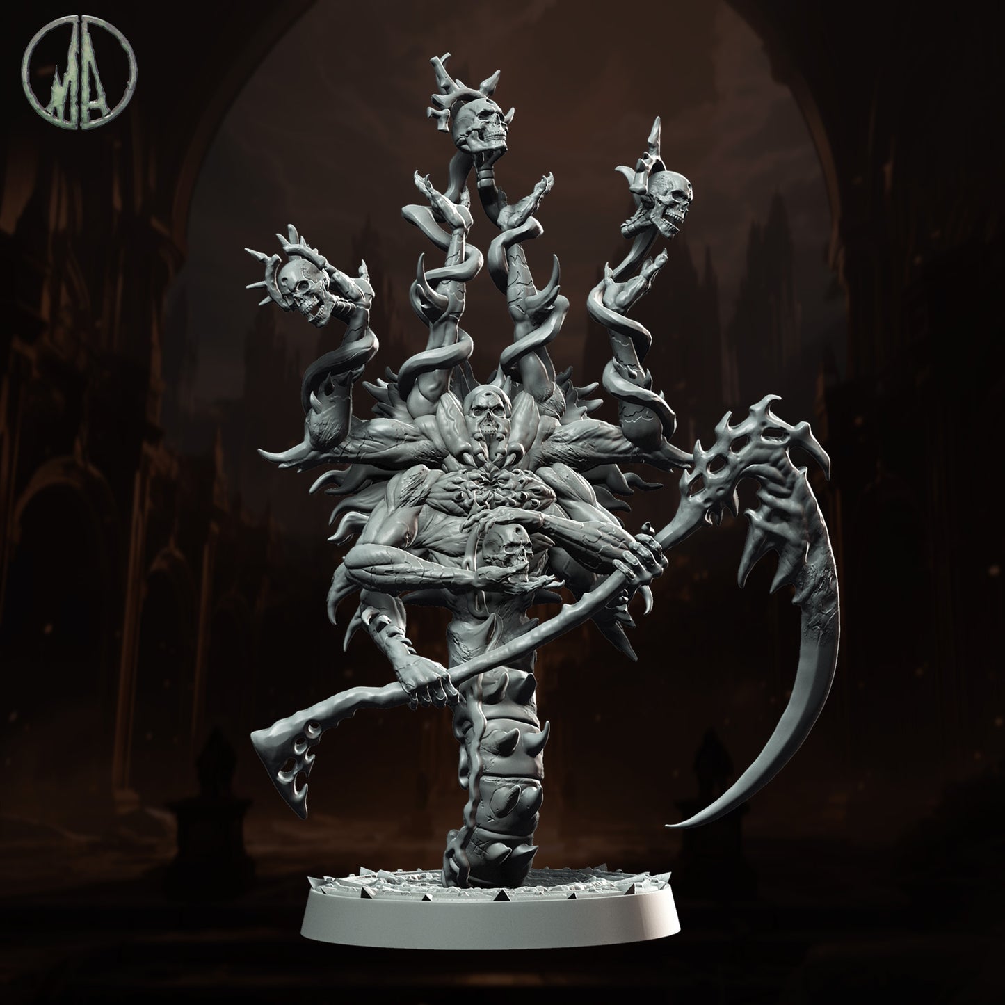 Monolith Arts - Underworld Creatures - Mephiron #2 - DnD/TTRPG Figure/Miniature