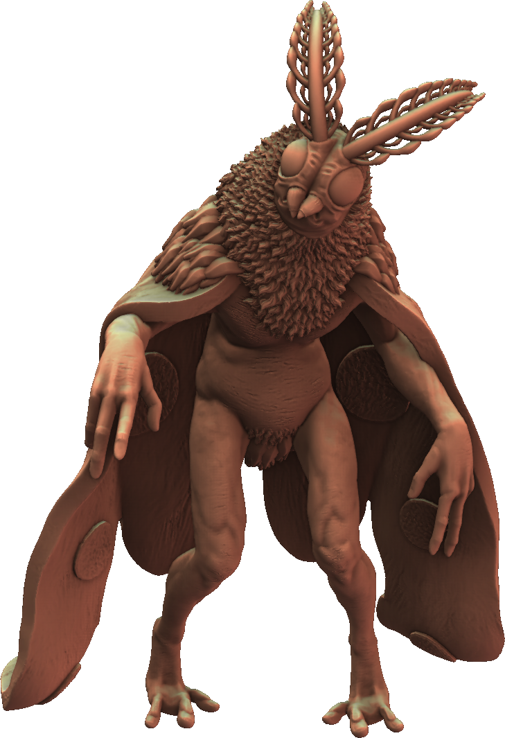 Crippled God Foundry - Shadowcurse - Mothman #1 - DnD/TTRPG Figure/Miniature