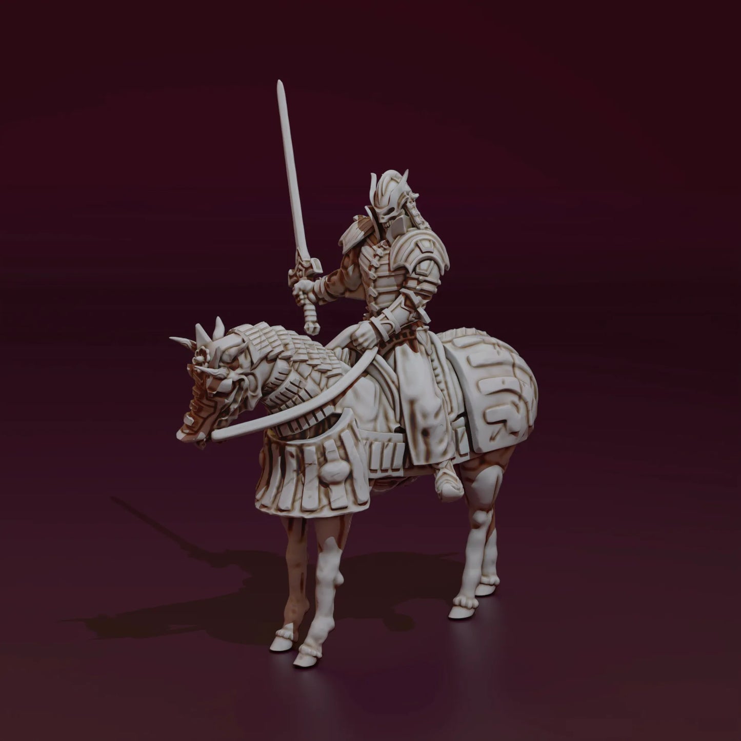 Medusa Miniatures - Vampire Mounted - DnD/TTRPG/Roleplaying/Wargames