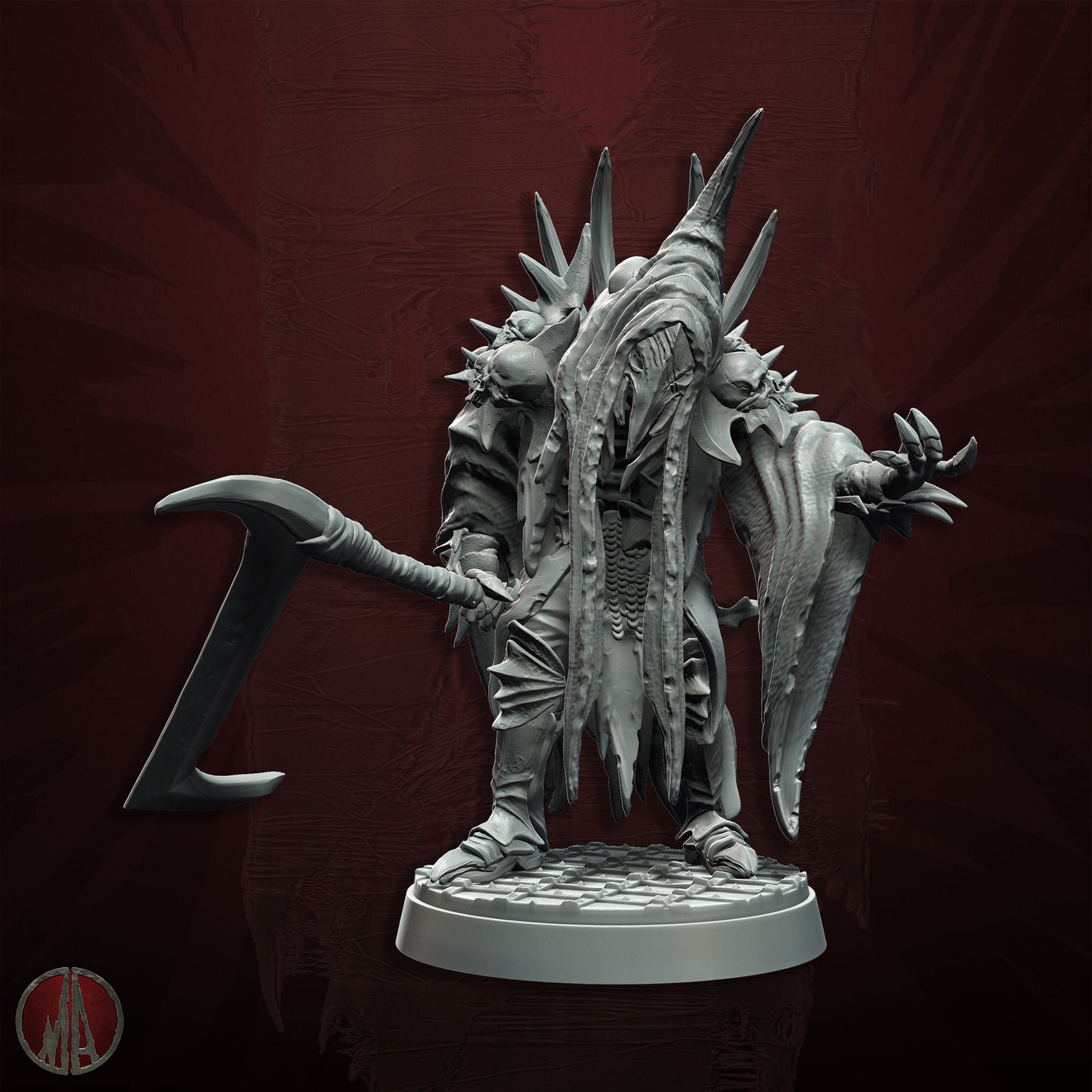 Monolith Arts - Orc Horde - Muznakh #3 - DnD/TTRPG Figure/Miniature