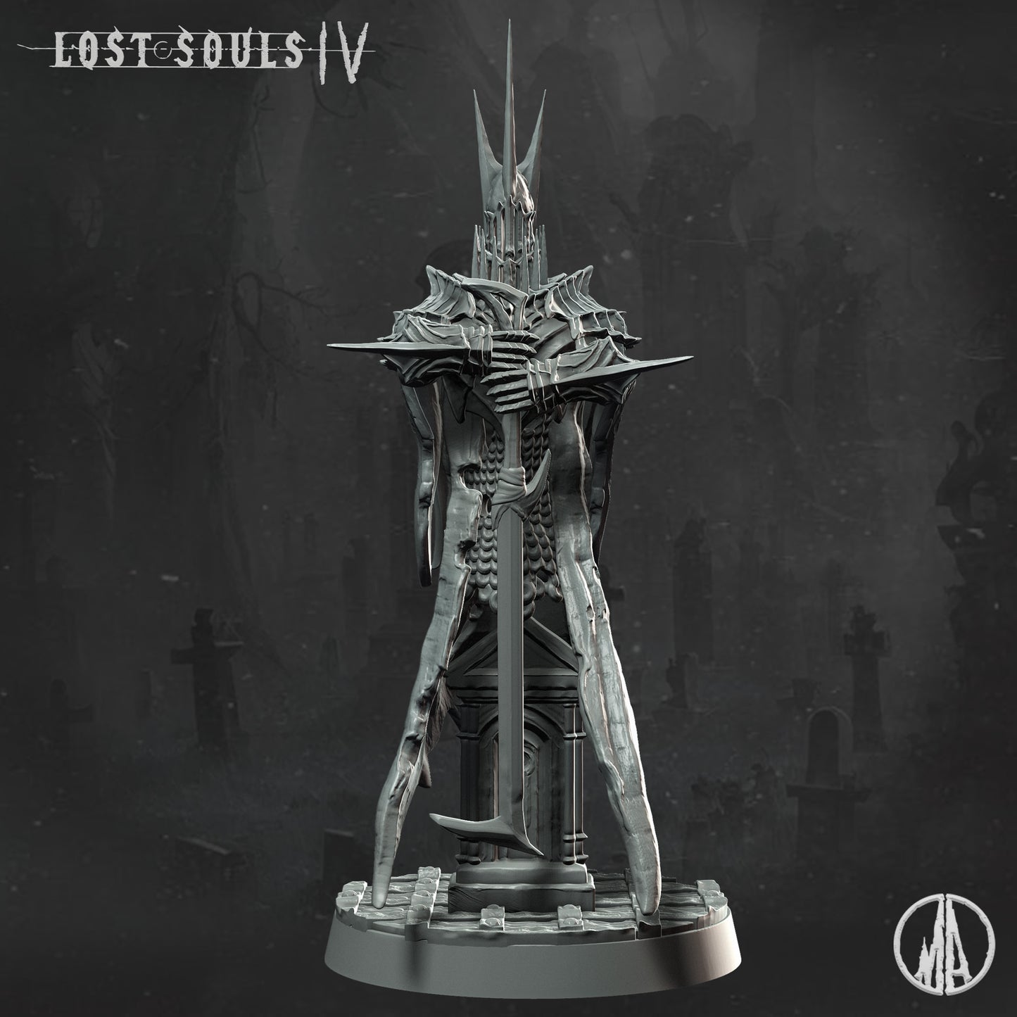 Monolith Arts - Lost Souls IV - Nameless Marauder #1 - DnD/TTRPG Figure/Miniature