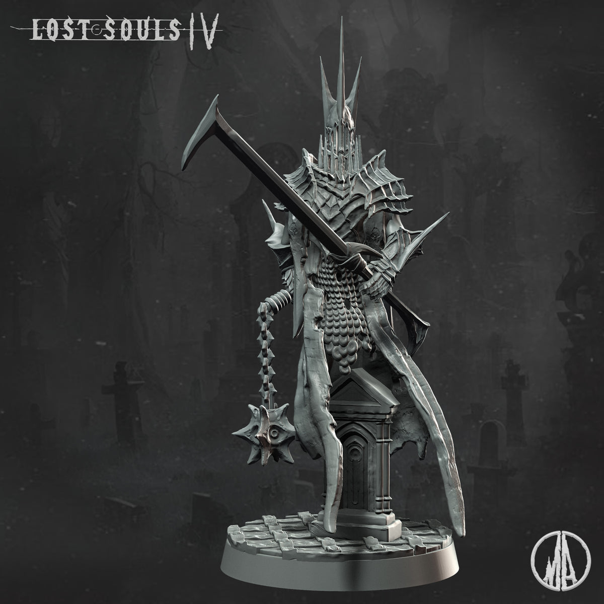 Monolith Arts - Lost Souls IV - Nameless Marauder #3 - DnD/TTRPG Figure/Miniature