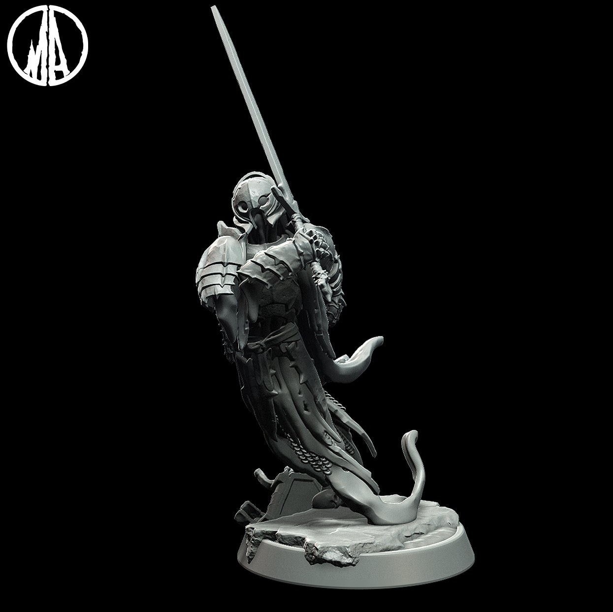 Monolith Arts - Lost Souls - Nameless Phantom - DnD/TTRPG Figure/Miniature