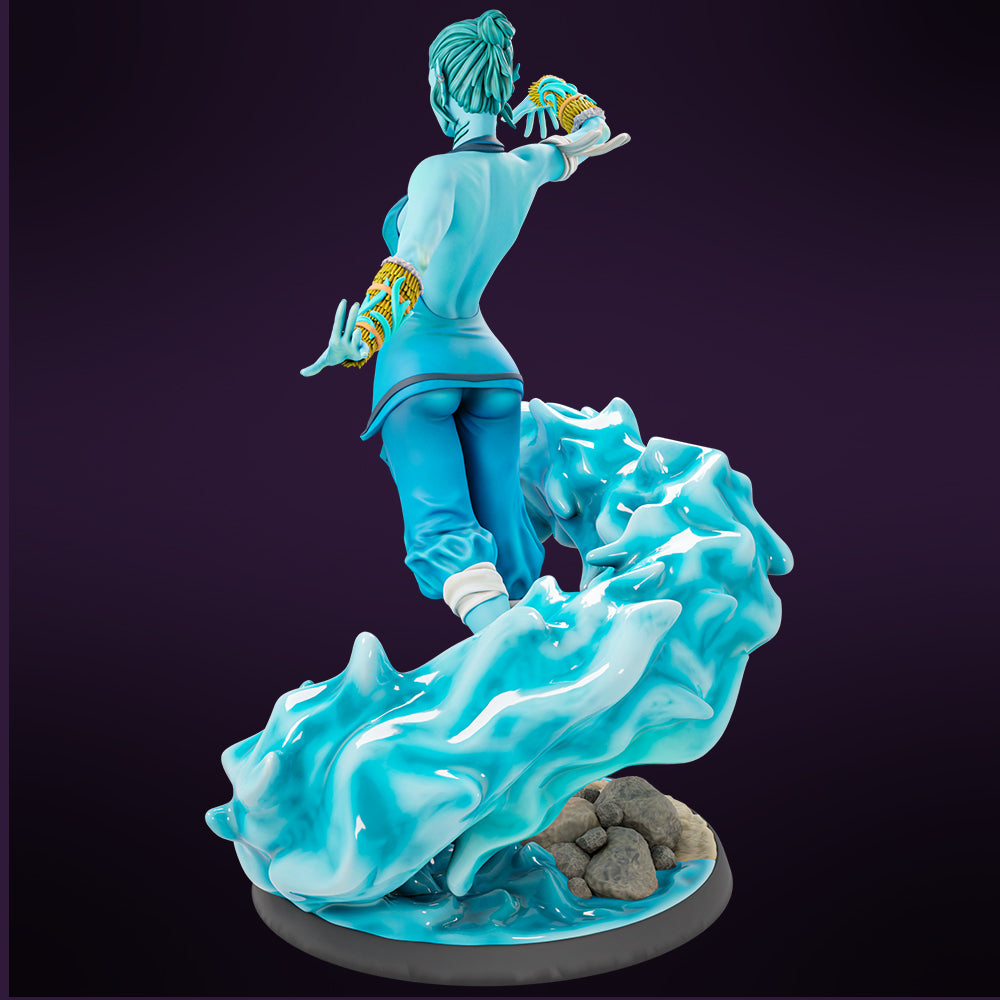 Miniatures Cave - Neer the Water Genasi - 75mm Pin Up/Figure/Model/Diorama