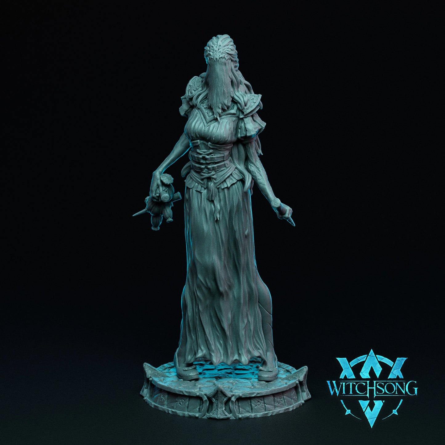 Witchsong Miniatures - Faceless Nursemaid - Helios3DPrinting