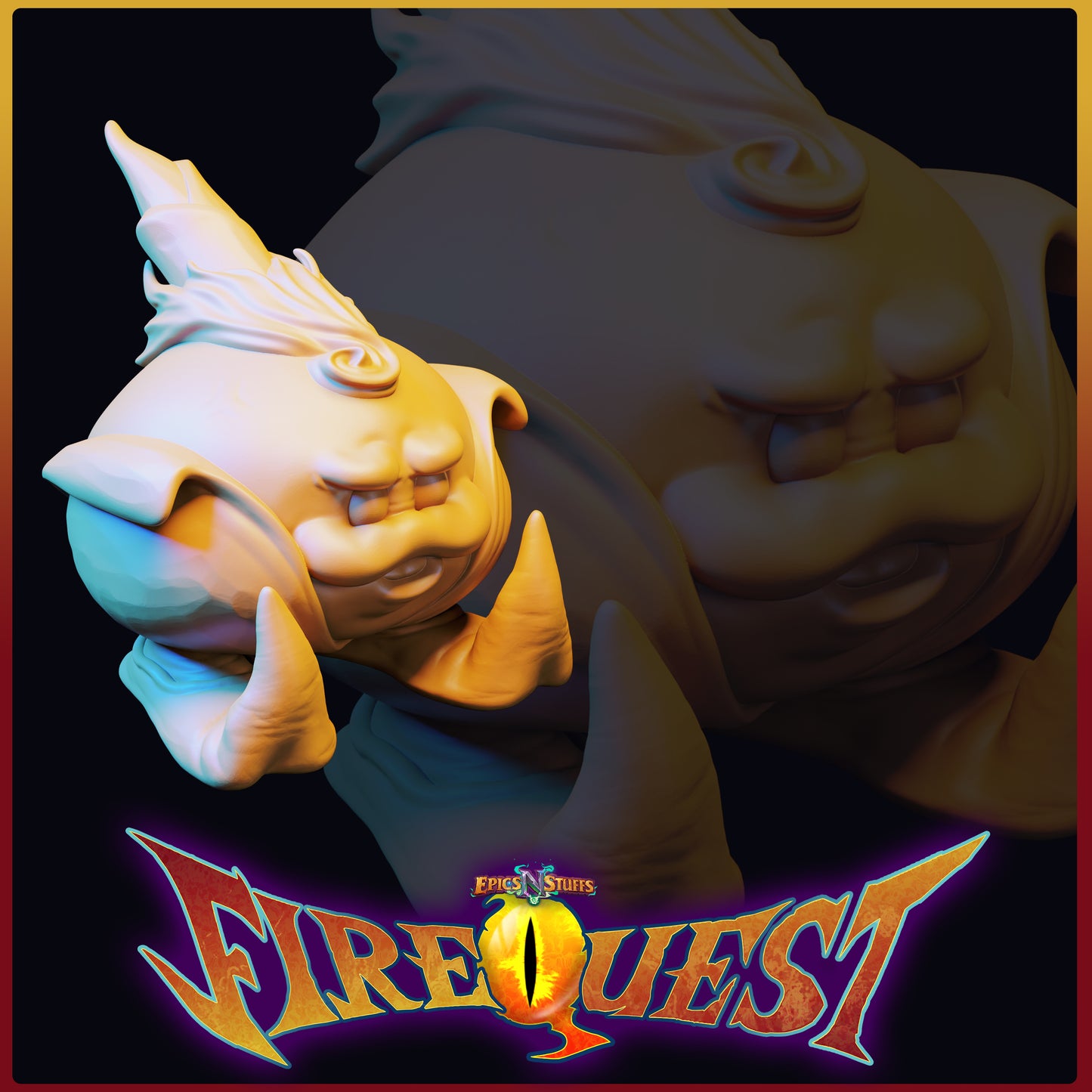 Lance Wilkinson - Fire Quest - Onion - DnD/TTRPG Figure/Miniature
