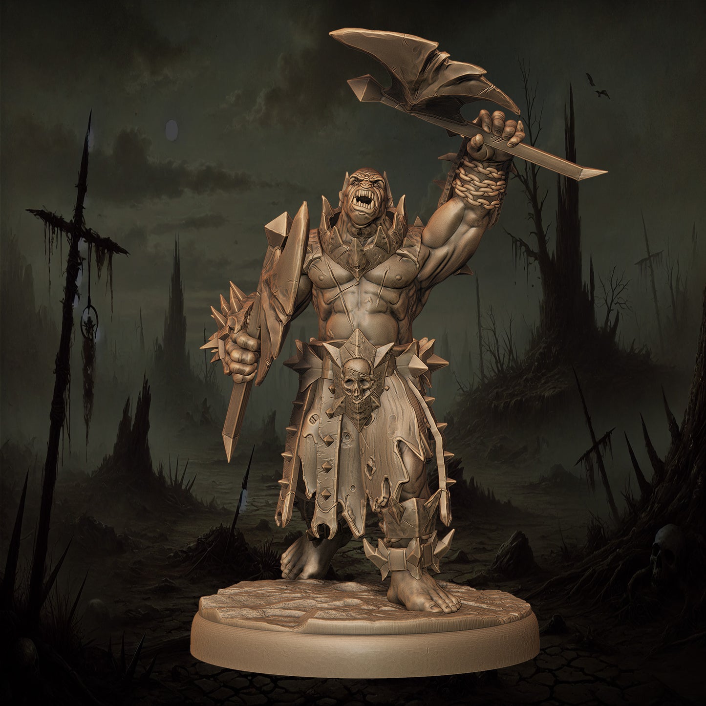 Monolith Arts - Orcs - Berserker #10 - DnD/TTRPG Figure/Miniature