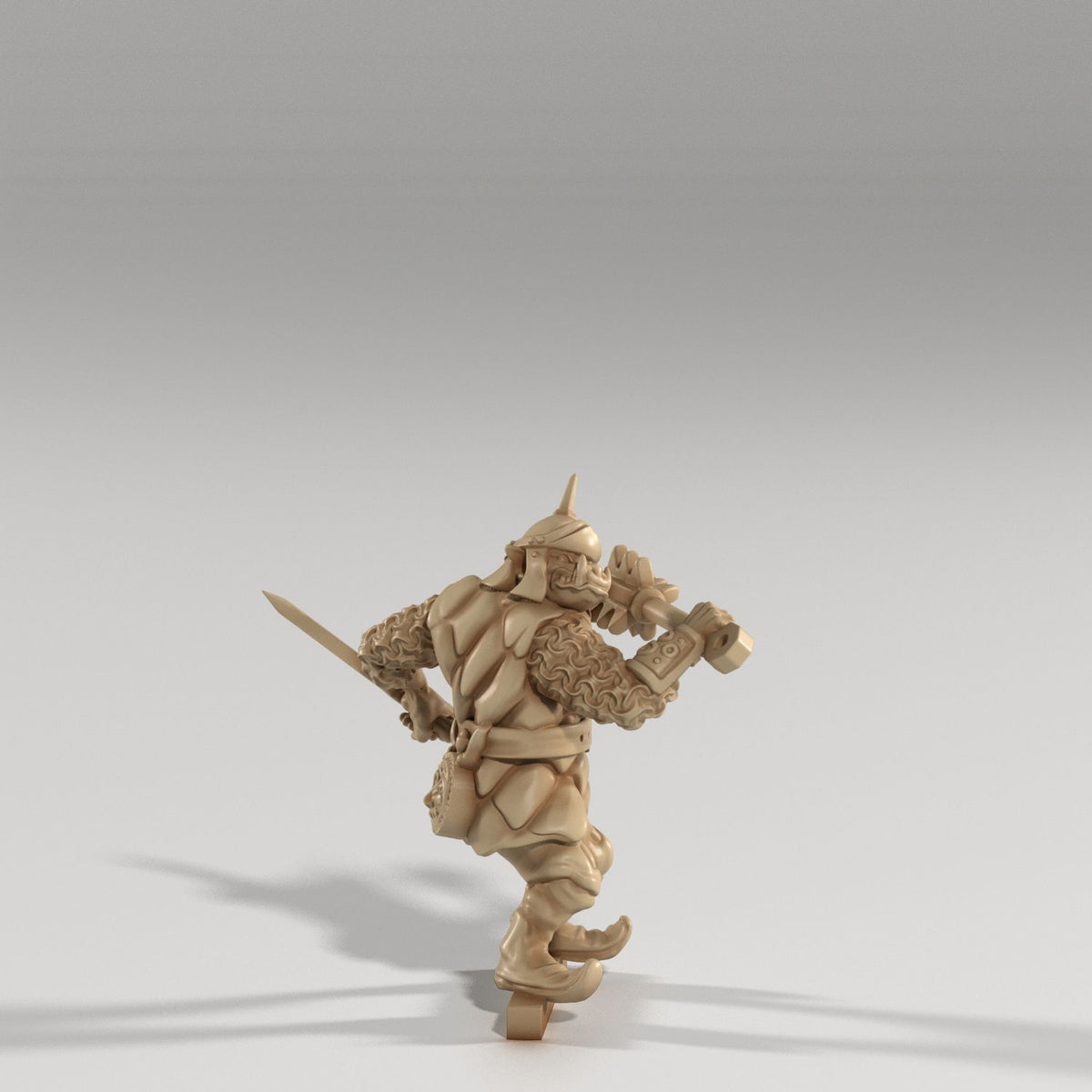Medusa Miniatures - Orc Soldier Slasher #1 - DnD/TTRPG/Roleplaying/Wargames