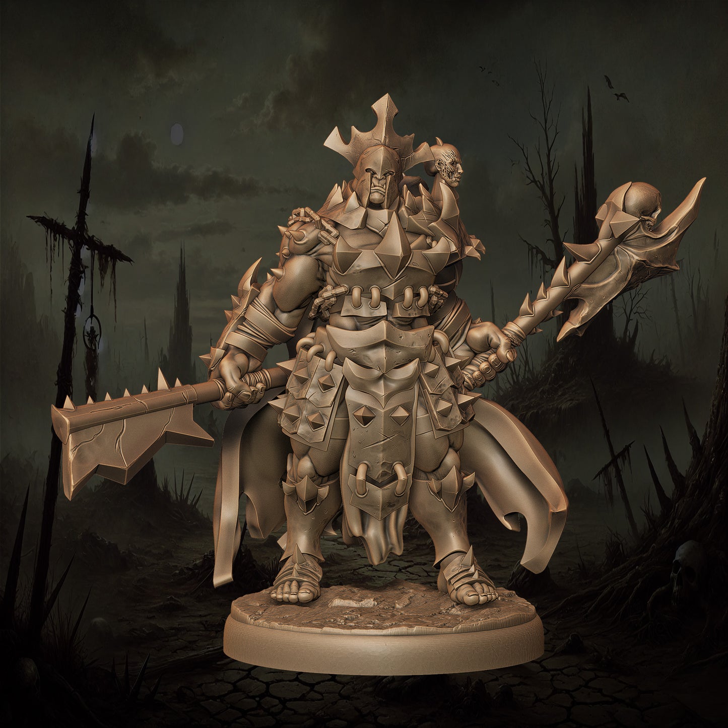 Monolith Arts - Orcs - Warlord #2 - DnD/TTRPG Figure/Miniature