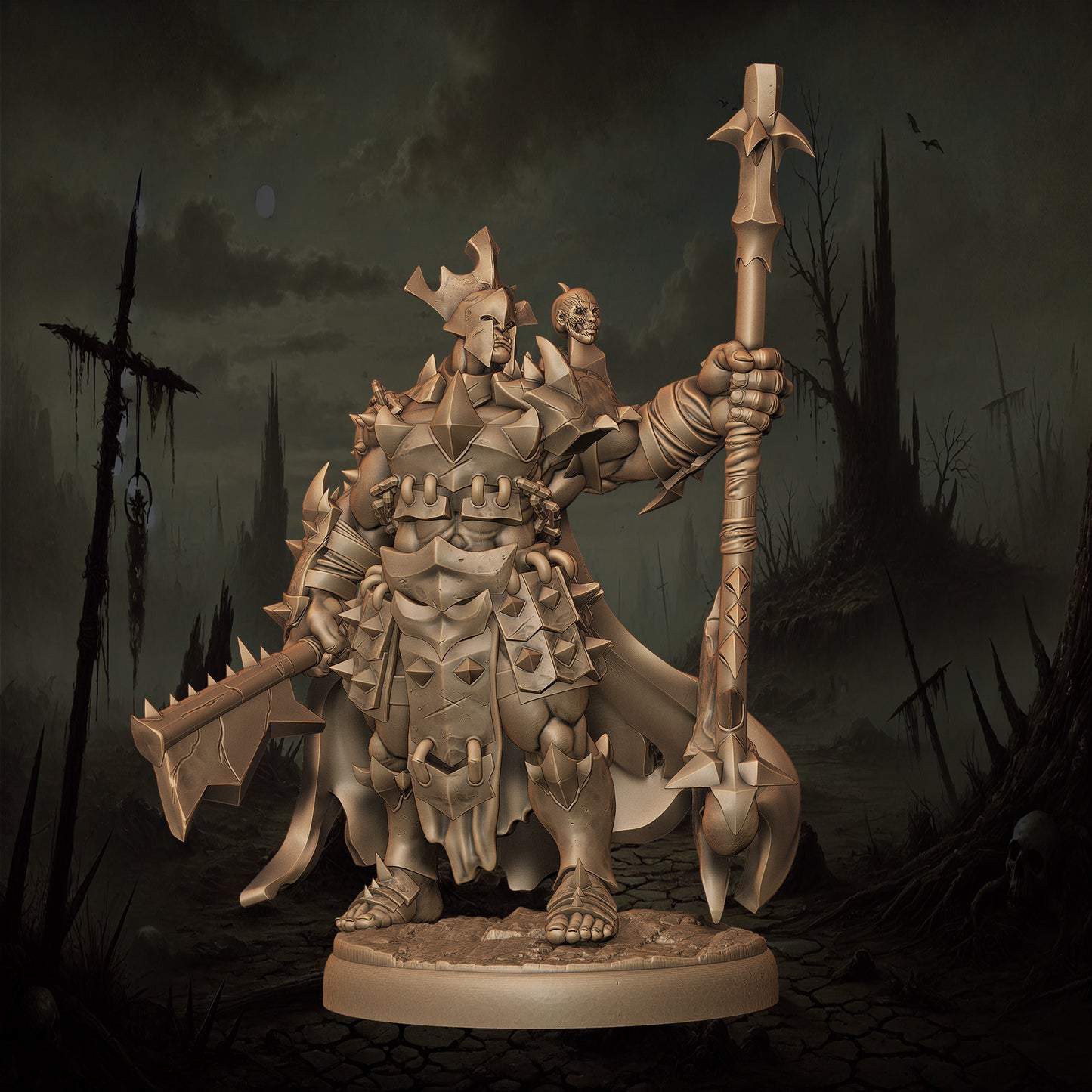 Monolith Arts - Orcs - Warlord #7 - DnD/TTRPG Figure/Miniature
