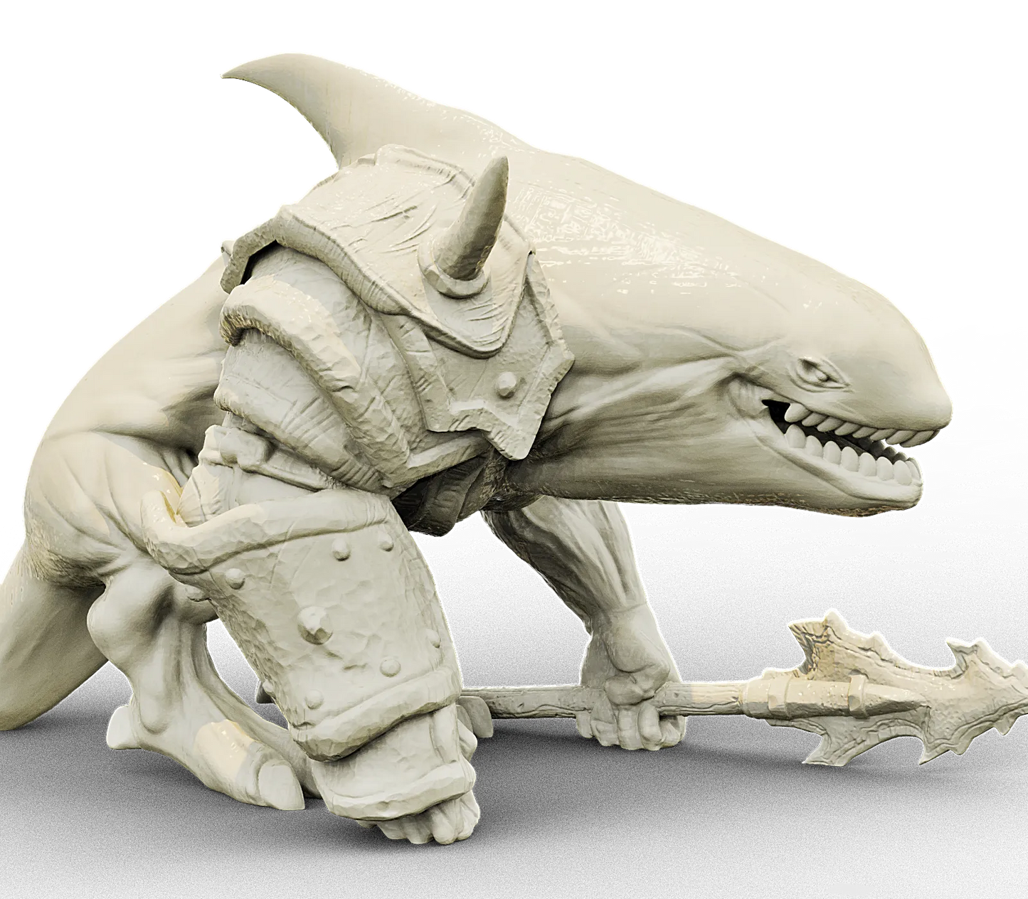 Brayan Nafarrate - Bestiary #4 - Killer Whalekin #1 - DnD/TTRPG Figure/Miniature