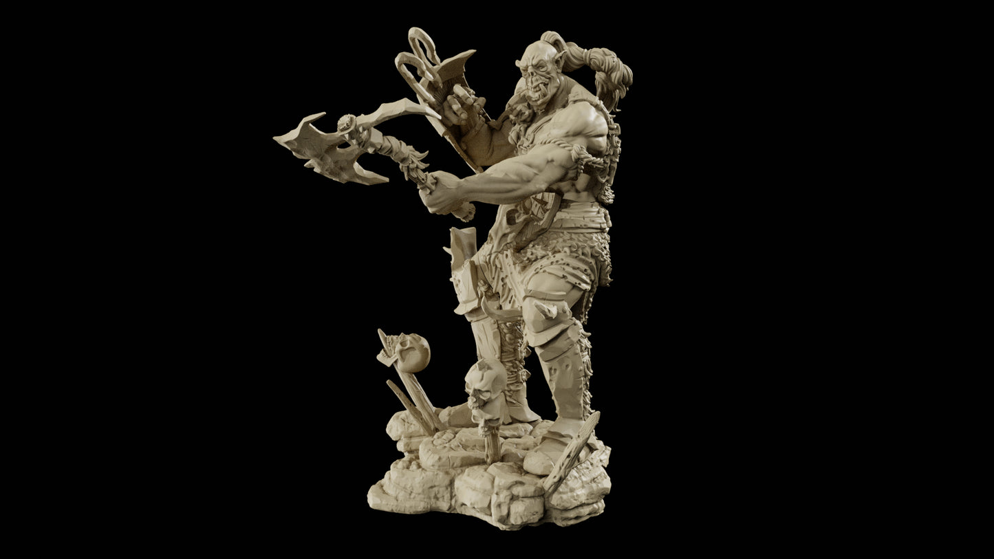 Bemazz Miniatures - Unstoppable Horde - Legionary Orc - DnD/TTRPG Figure/Miniature