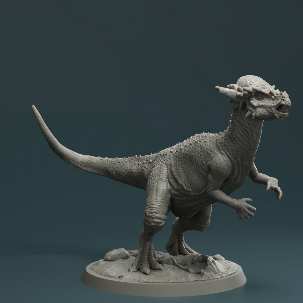 Dinoworld - Kingdoms - Pachycephalosaurus - DnD/Tabletop/TTRPG Figure