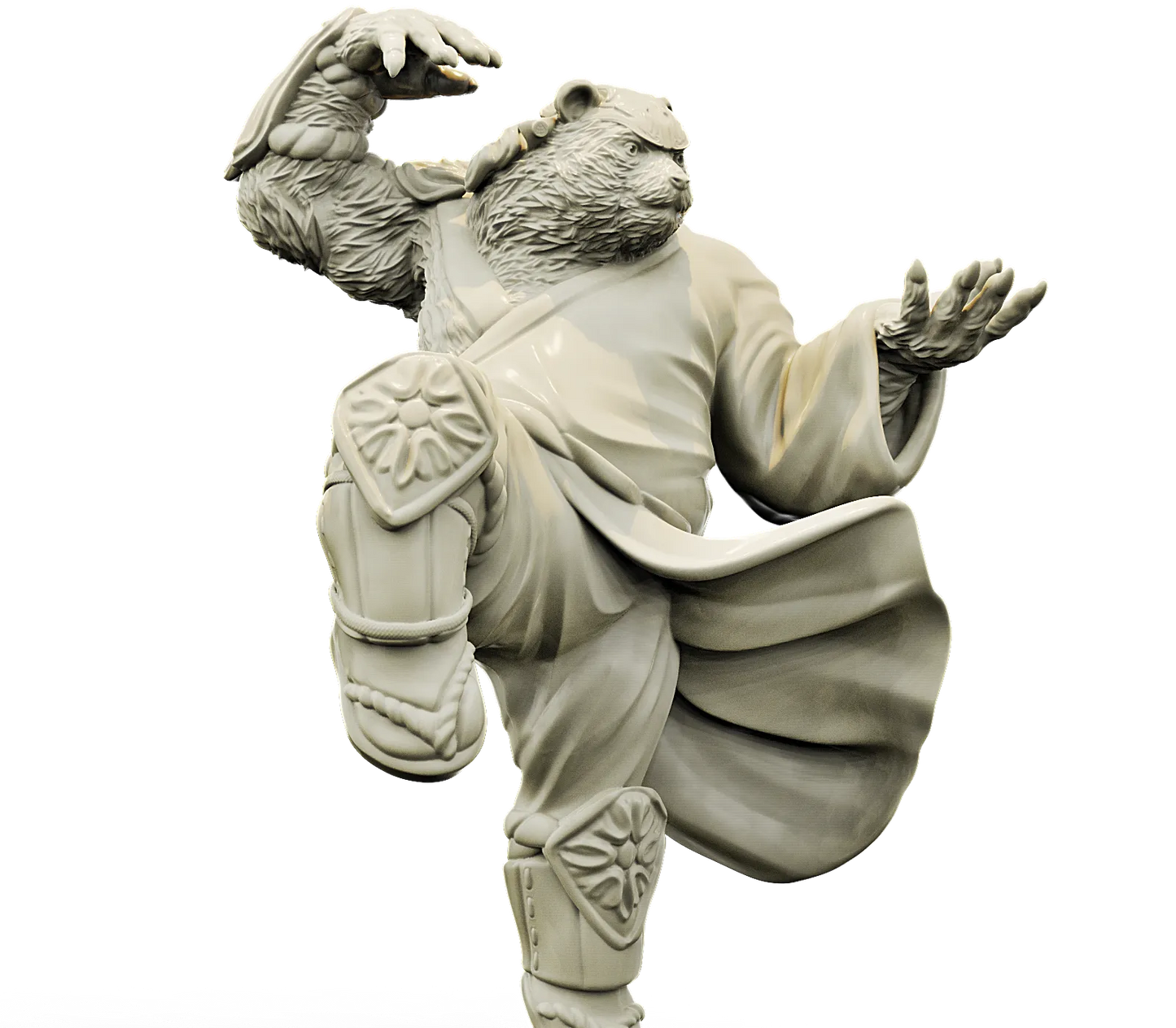 Brayan Nafarrate - Bestiary #4 - Bearfolk #1 - DnD/TTRPG Figure/Miniature