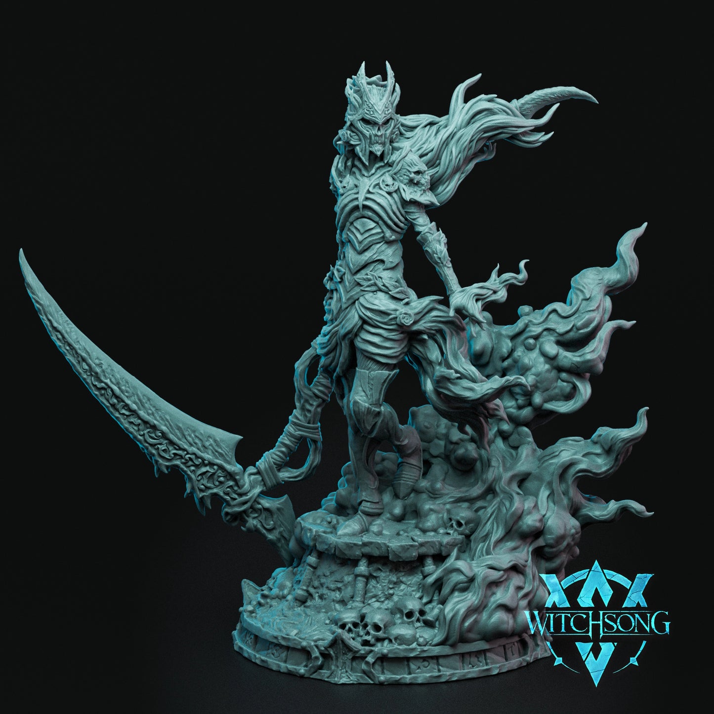 Witchsong Miniatures - Persephone, Death Reborn (Unmounted) - Helios3DPrinting