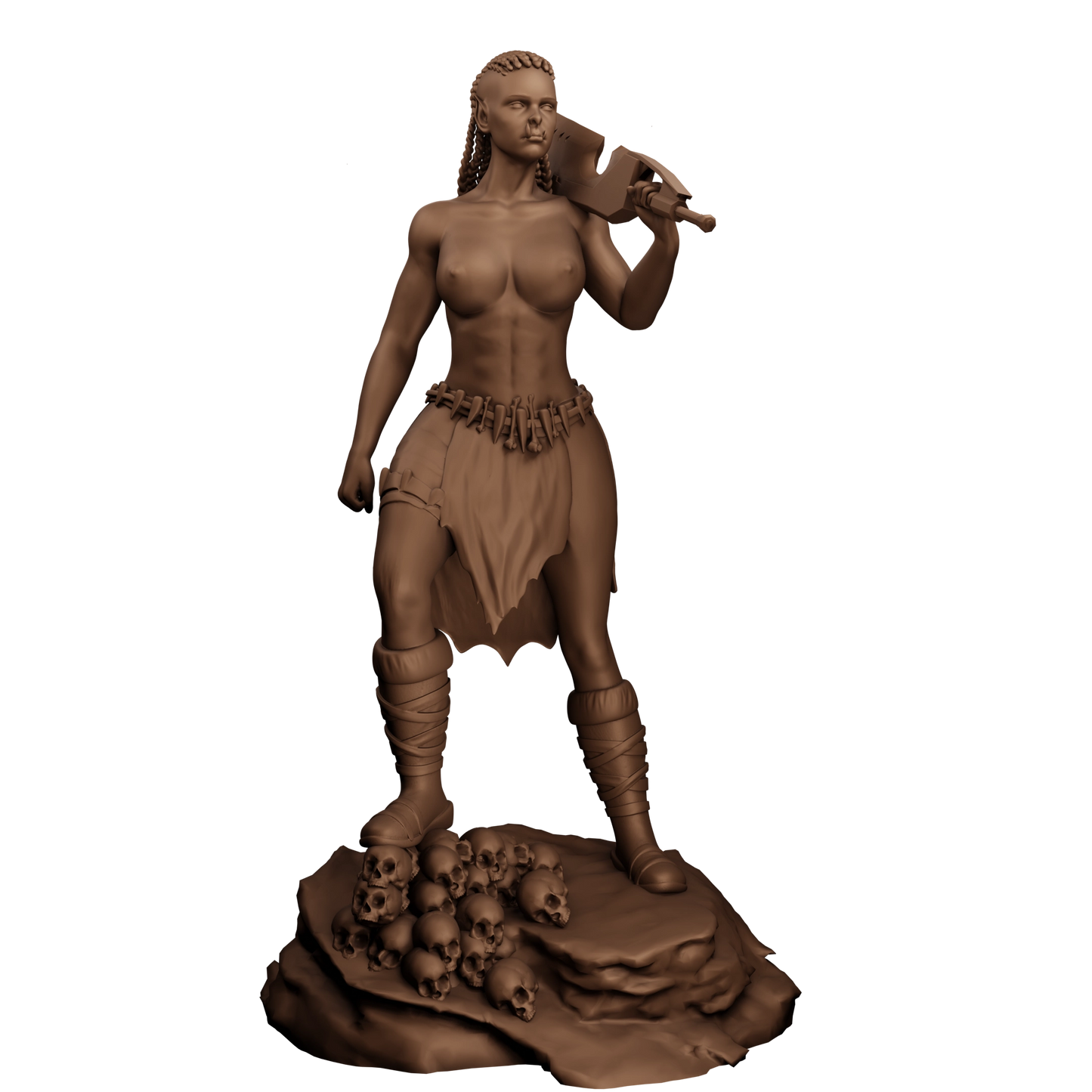 Dimi Mini - Half-Orc Chronicles - Azura Bloodaxe w/sword - 32/75mm Pin Up/Figure/Model/Diorama