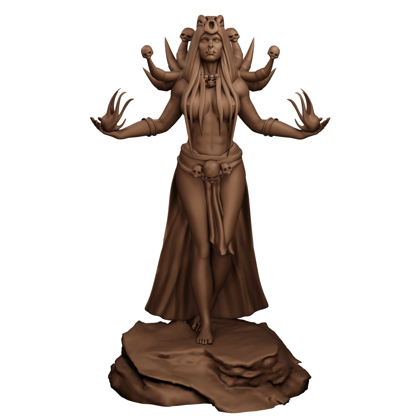 Dimi Mini - Half-Orc Chronicles - Rhizara Stonewitch - 32/75mm Pin Up/Figure/Model/Diorama