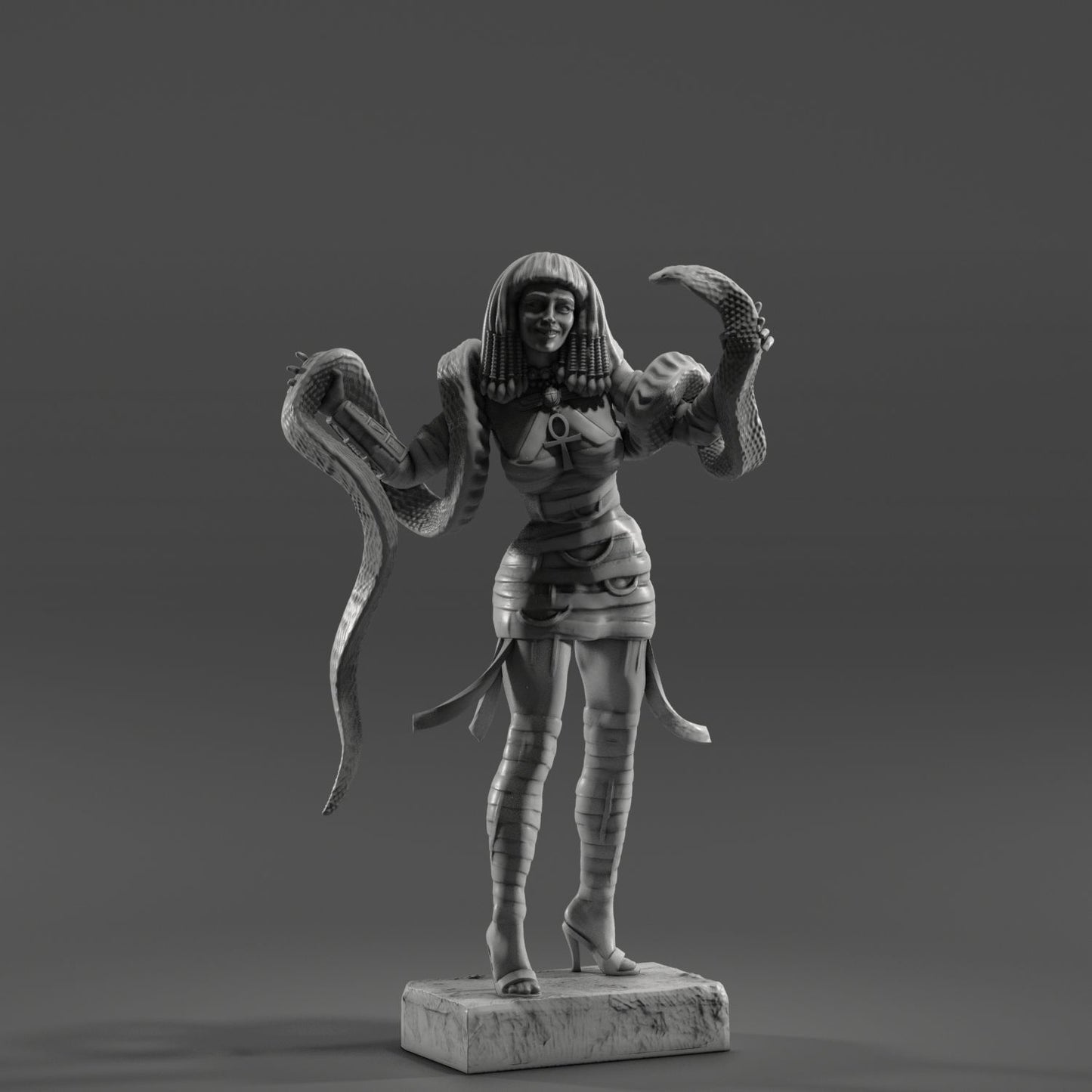 Medusa Miniatures - Halloween Mummy - 75mm Pin Up/Figure/Model/Diorama