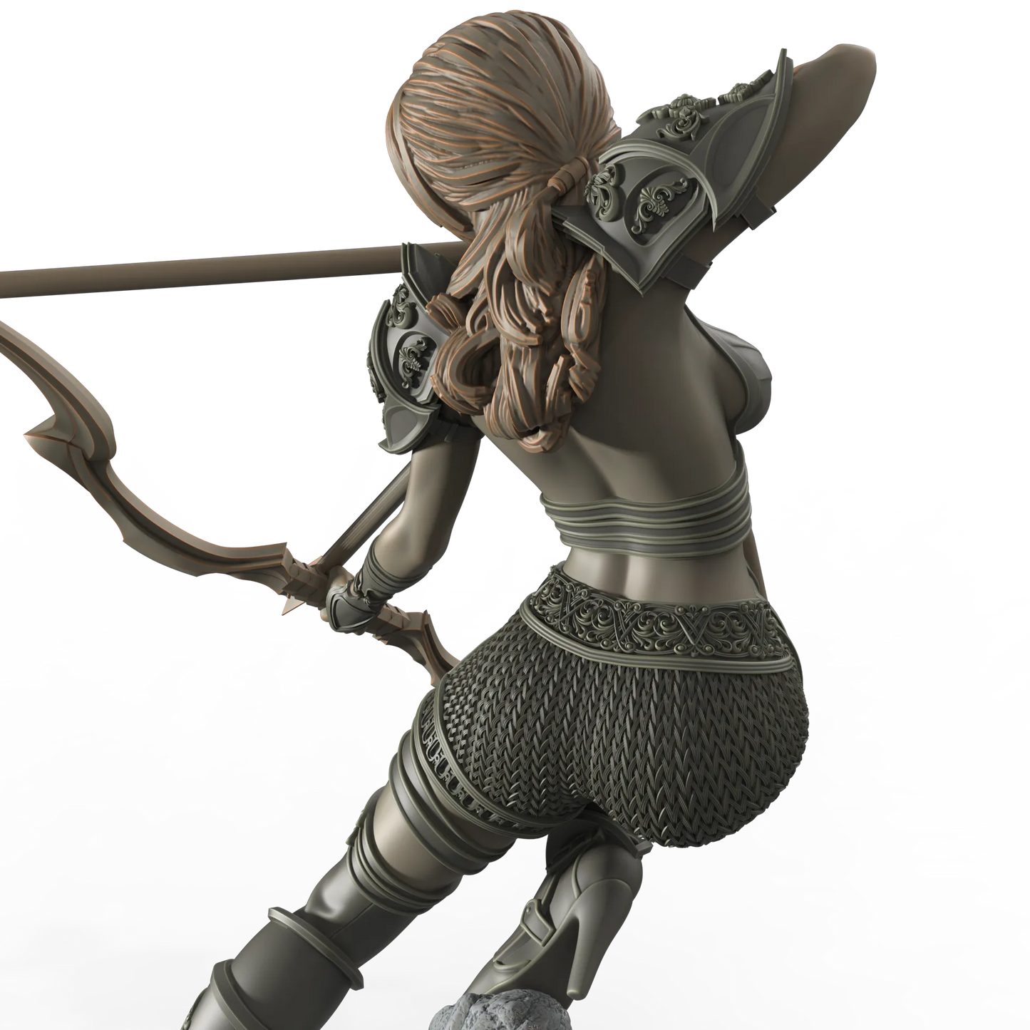 FireForge Studio - Elf Archer: Elaria #4 - 75mm Pin Up/Figure/Model/Diorama
