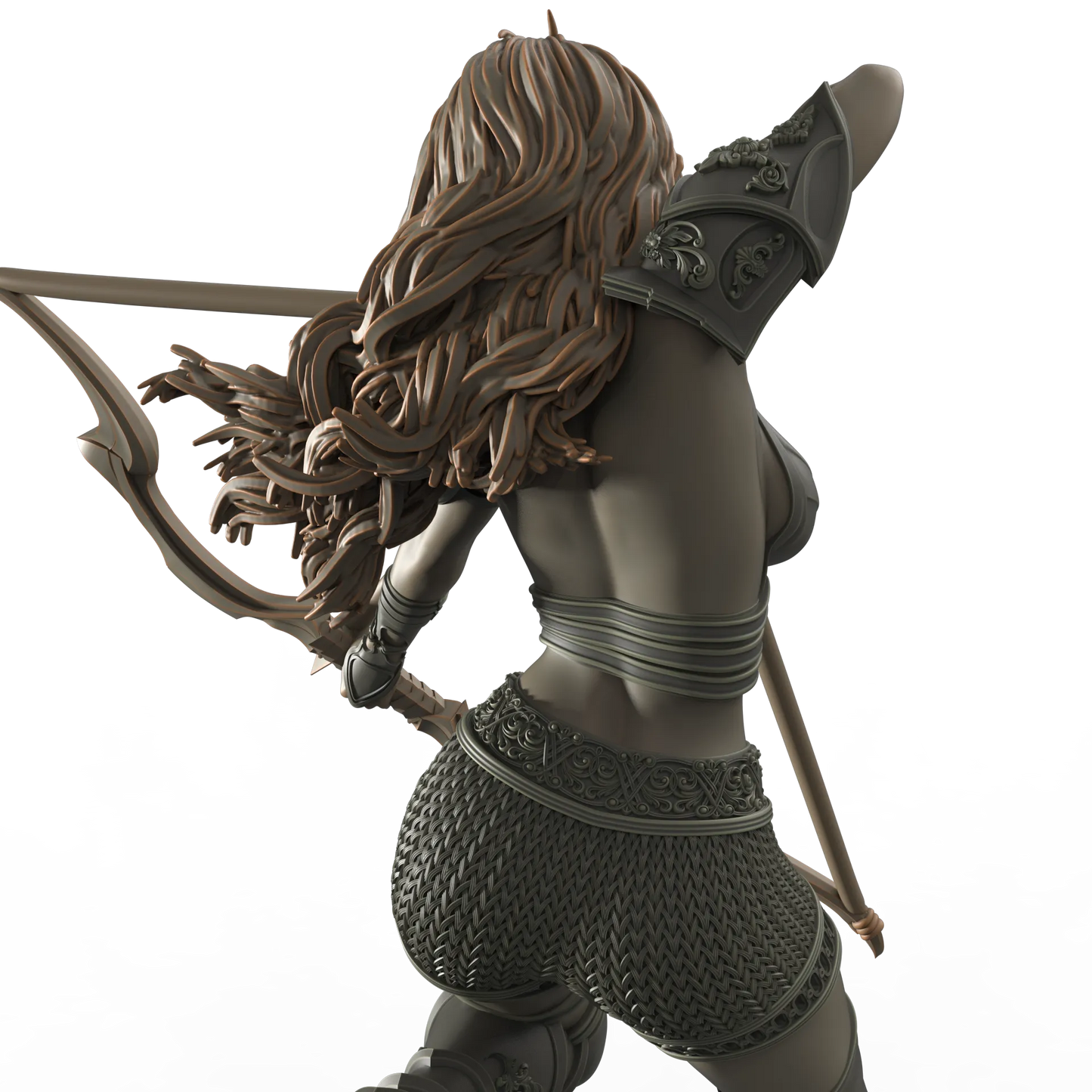 FireForge Studio - Elf Archer: Elaria #5 - 75mm Pin Up/Figure/Model/Diorama