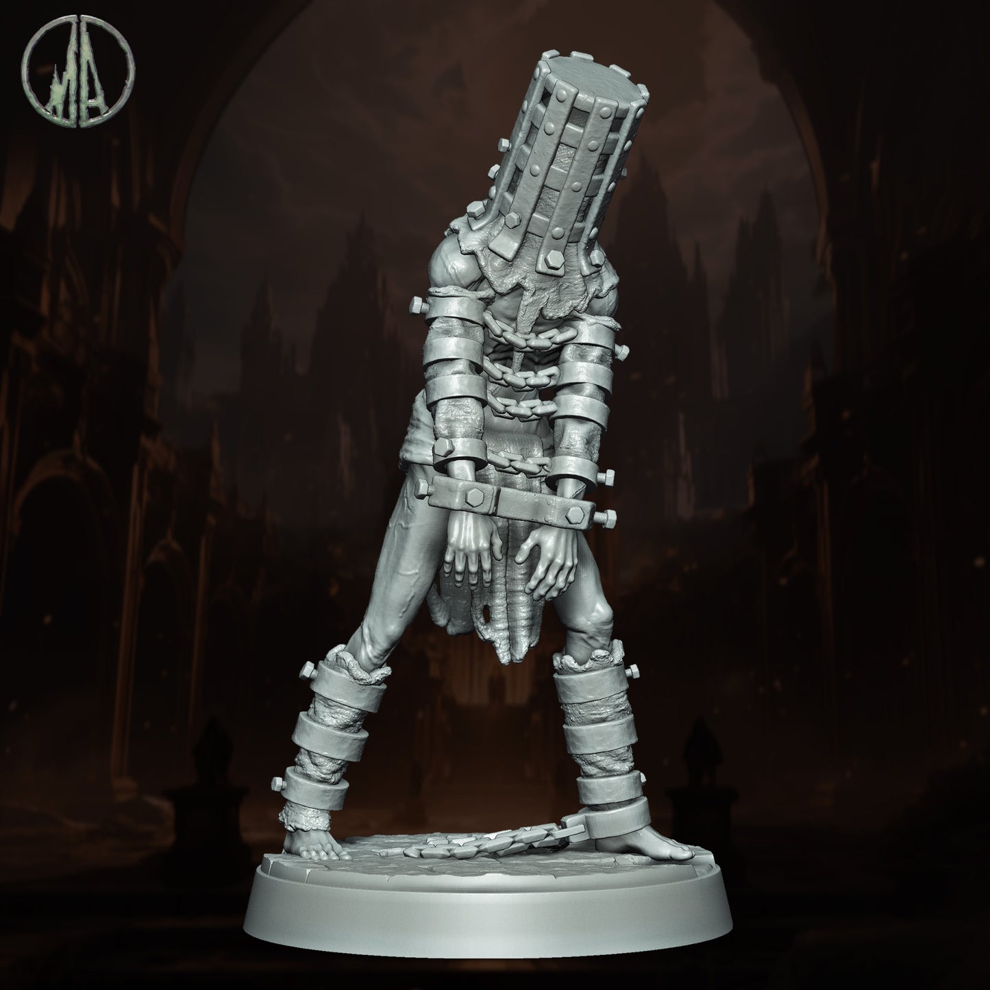 Monolith Arts - Underworld Creatures - Prisoner - DnD/TTRPG Figure/Miniature