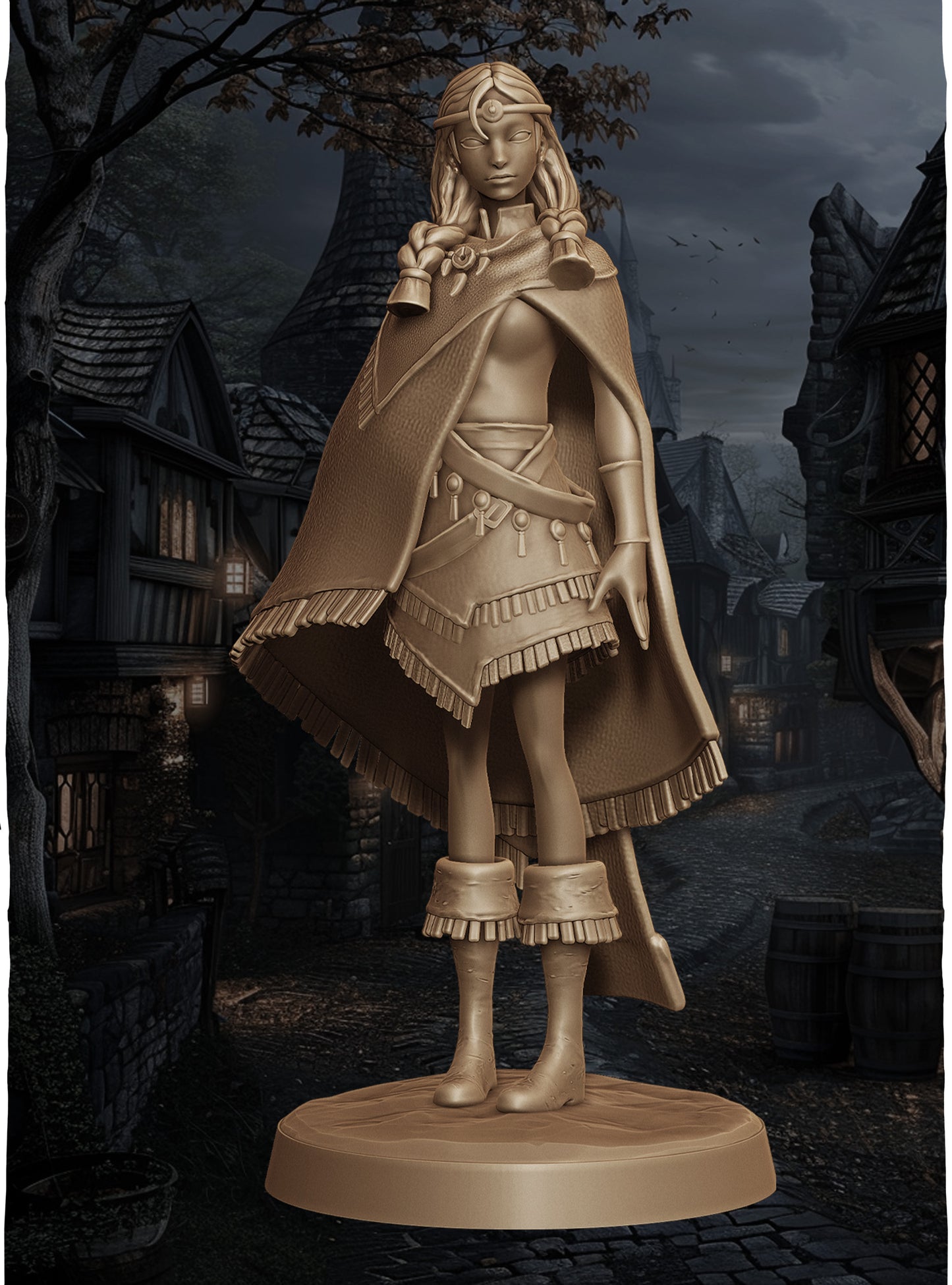 Lily's Minis - Charming Champions II - Sariya Whisperwind - Pin Up/Figure/Model/Diorama