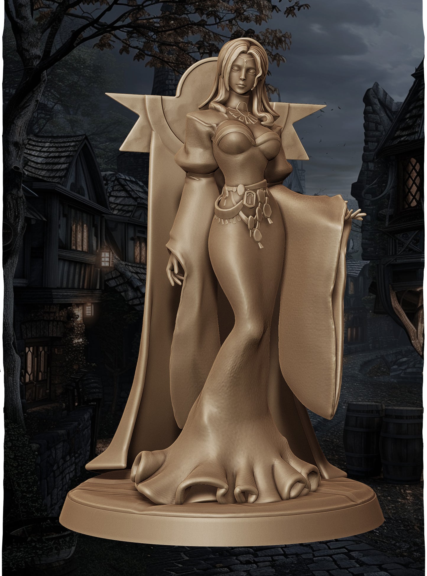 Lily's Minis - Charming Champions II - Elara Shadoweaver - Pin Up/Figure/Model/Diorama