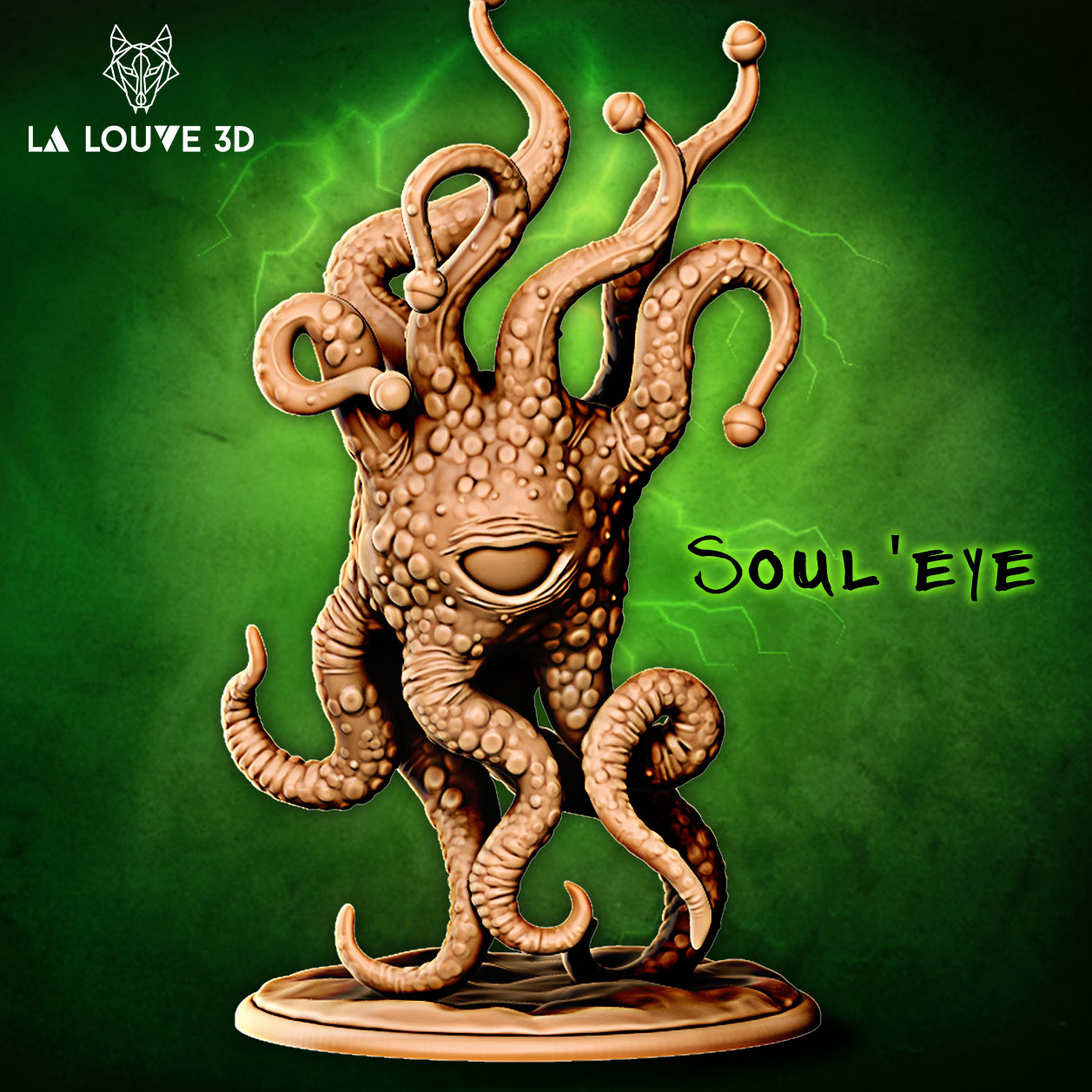 La Louve - Dangerous Monsters #2 - Spectator - DnD/TTRPG Figure/Miniature