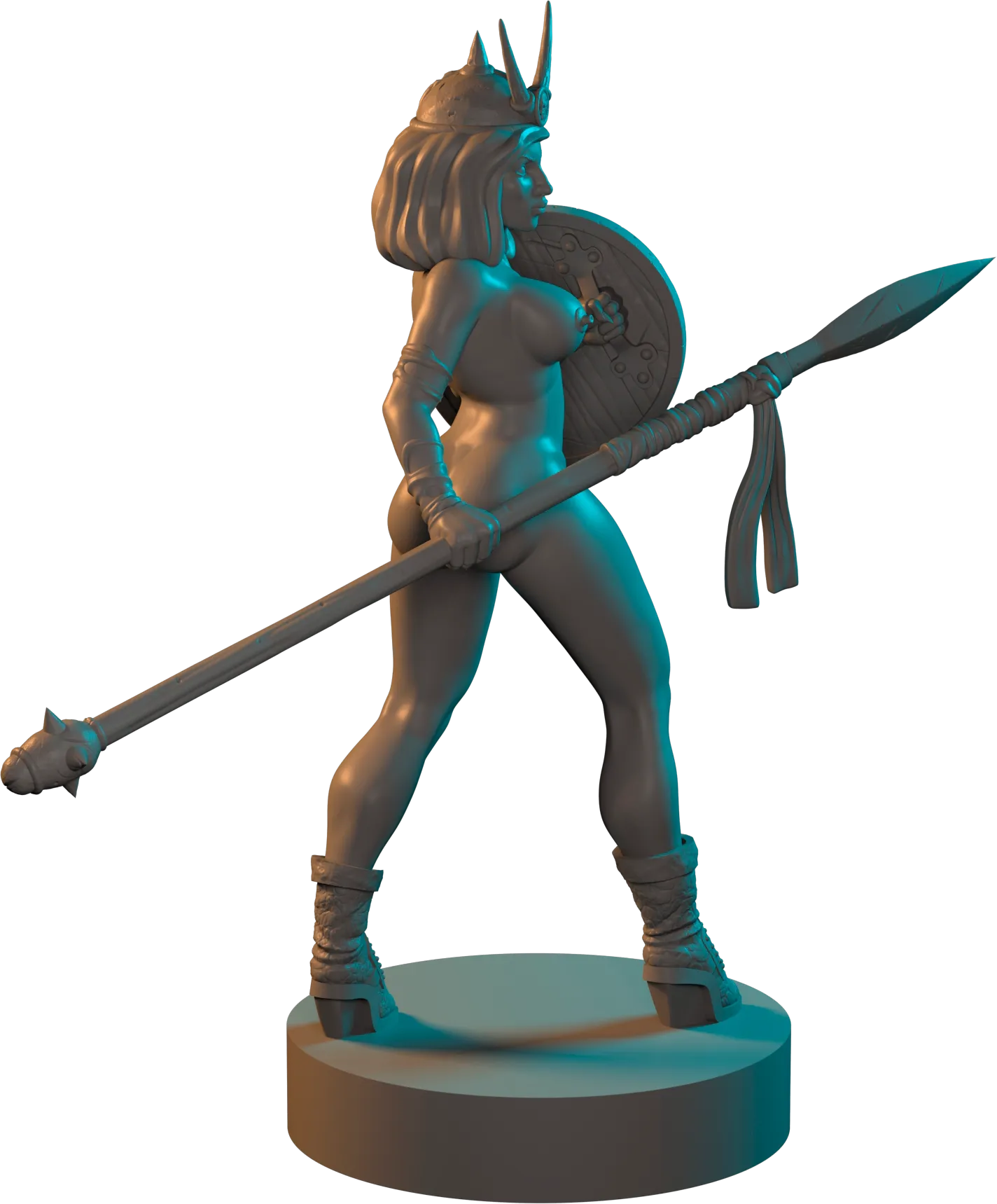 Clover Leaves - Fighter Girl #3 - Ross - 75mm Pin Up/Figure/Model/Diorama