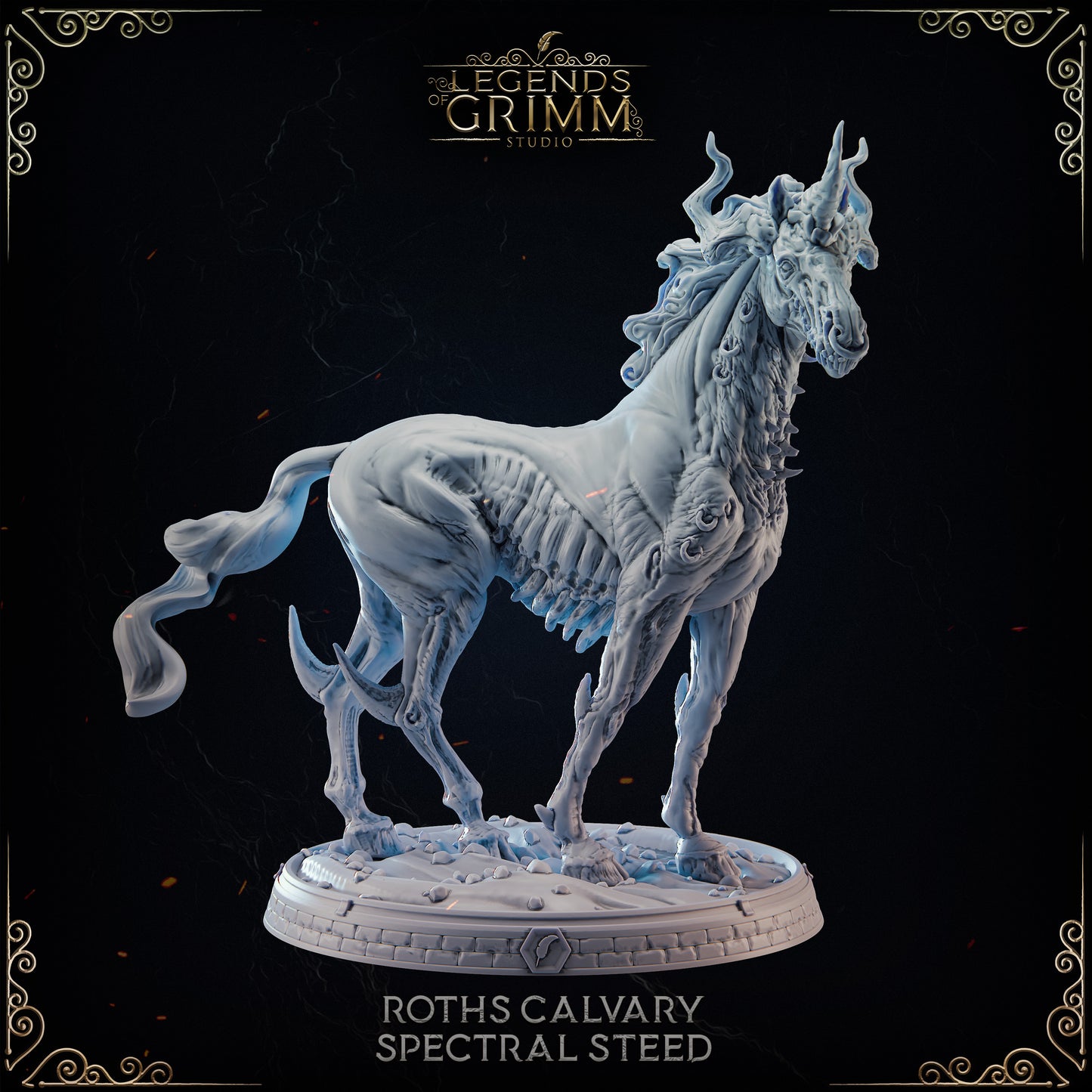 Grimm Legends - Spectral Lair - Nightmare 1 - DnD/TTRPG Figure/Miniature