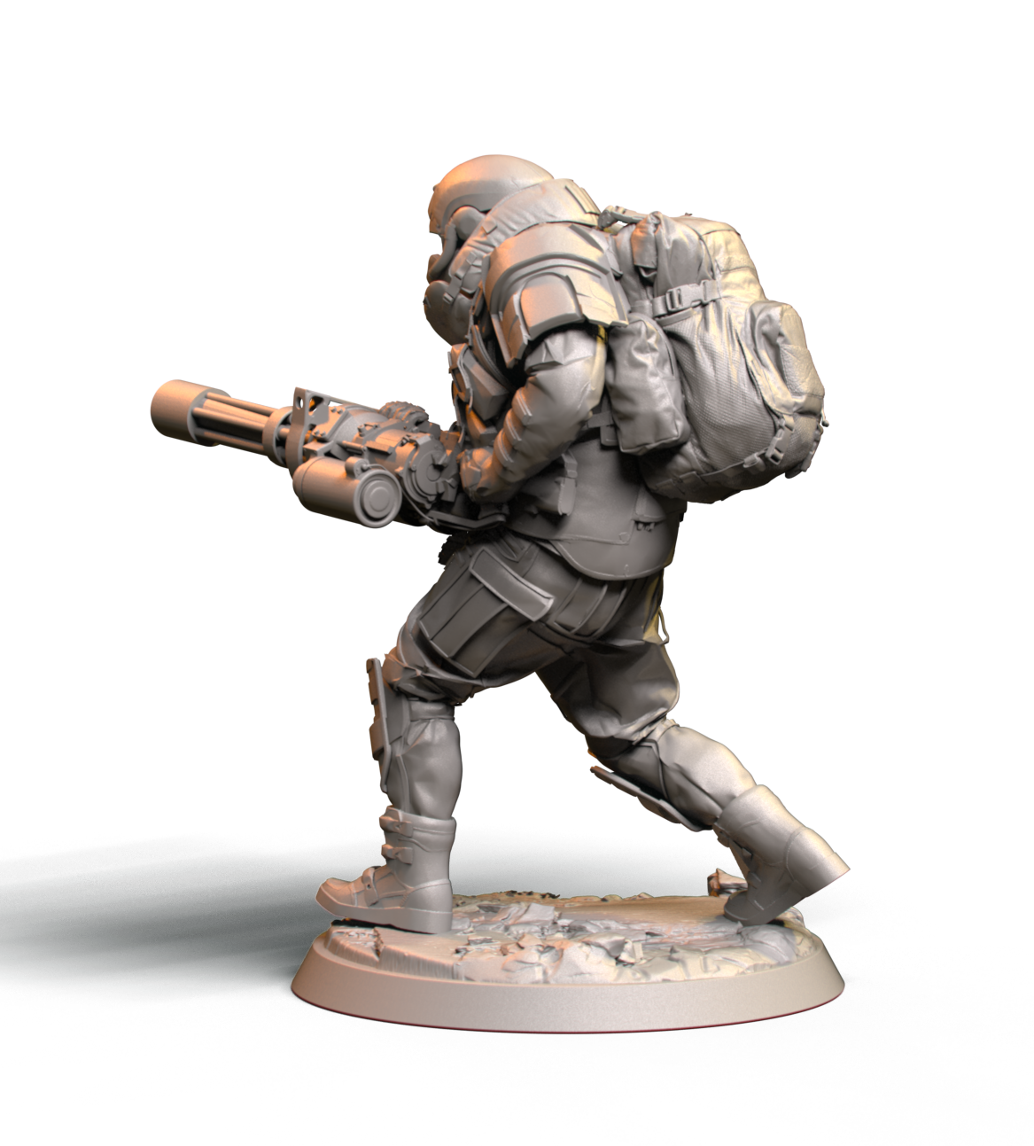 Black Sun - Eclipse of Terror - Marine #1 - DnD/Pathfinder/TTRPG Figure