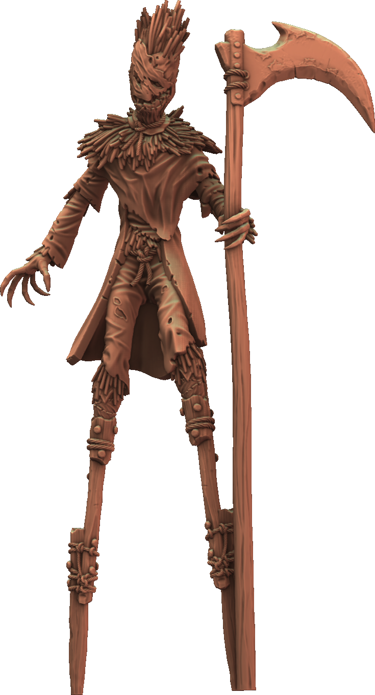 Crippled God Foundry - Shadowcurse - Scarecrow #1 - DnD/TTRPG Figure/Miniature