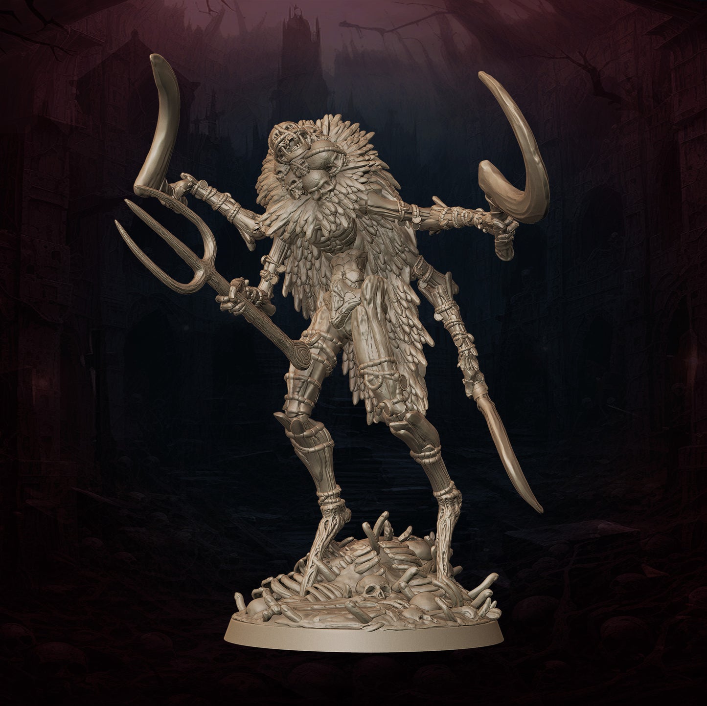 Monolith Arts - Shadows in the Abyss - Scarecrow #1 - DnD/TTRPG Figure/Miniature