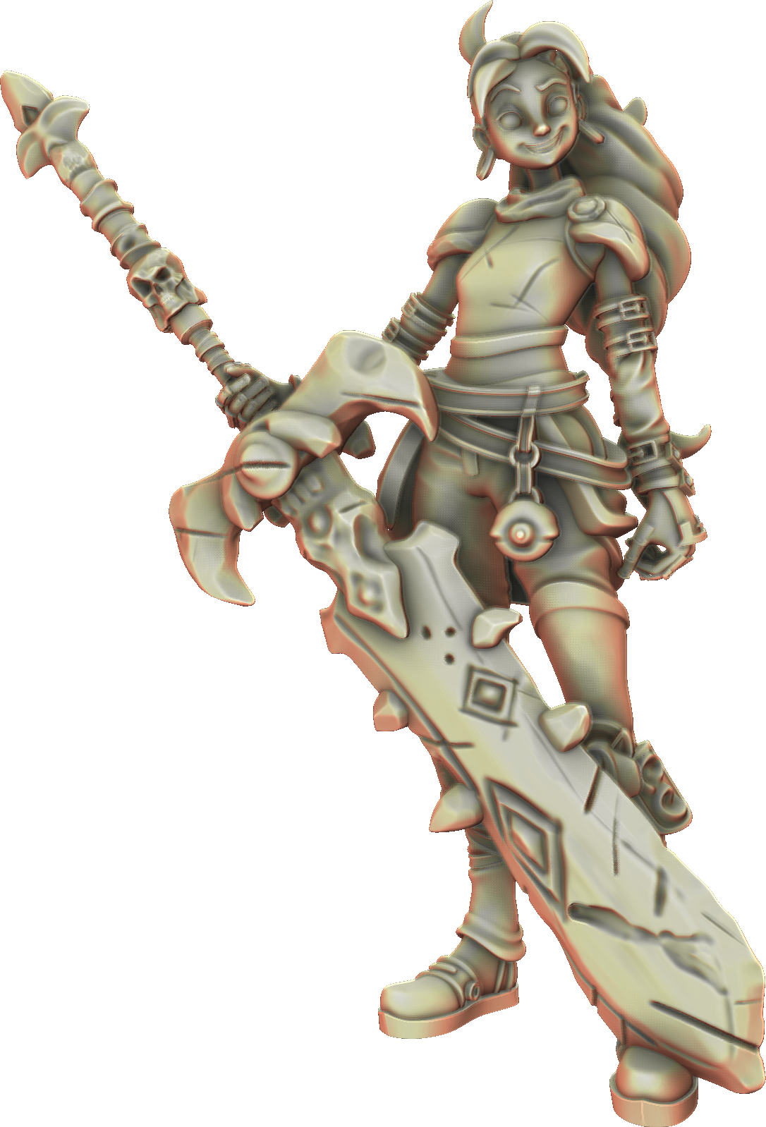 Valkyrie Legend - Elowen Ironclad - 32/75mm Pin Up/Figure/Model/Diorama