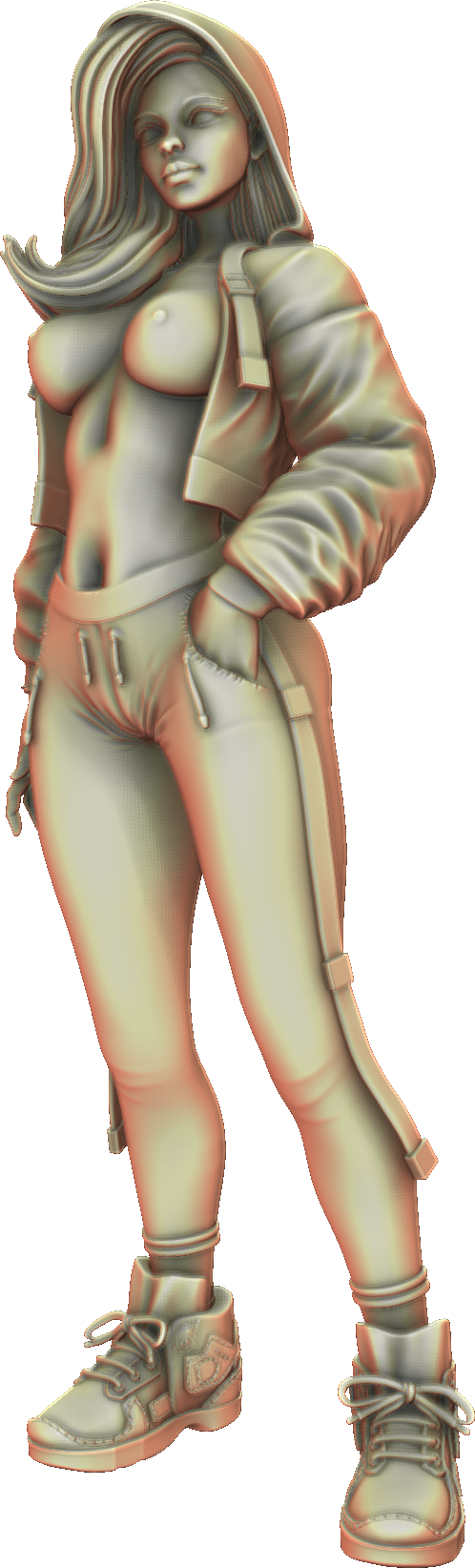 Valkyrie Legend - Alyssa Powerstride - 75mm Pin Up/Figure/Model/Diorama