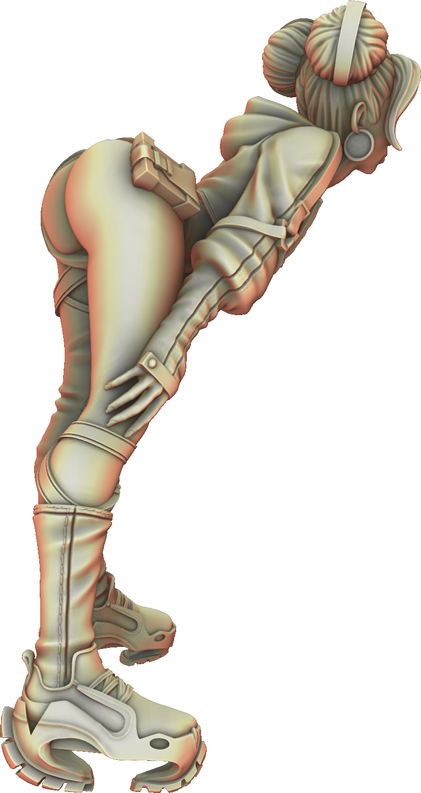 Valkyrie Legend - Ari Blaze - 75mm Pin Up/Figure/Model/Diorama