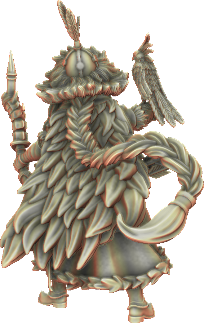 Valkyrie Legend - Freya Eaglehart - 75mm Pin Up/Figure/Model/Diorama