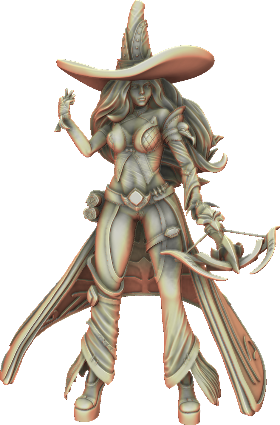 Valkyrie Legend - Ravina Soulpierce - 75mm Pin Up/Figure/Model/Diorama