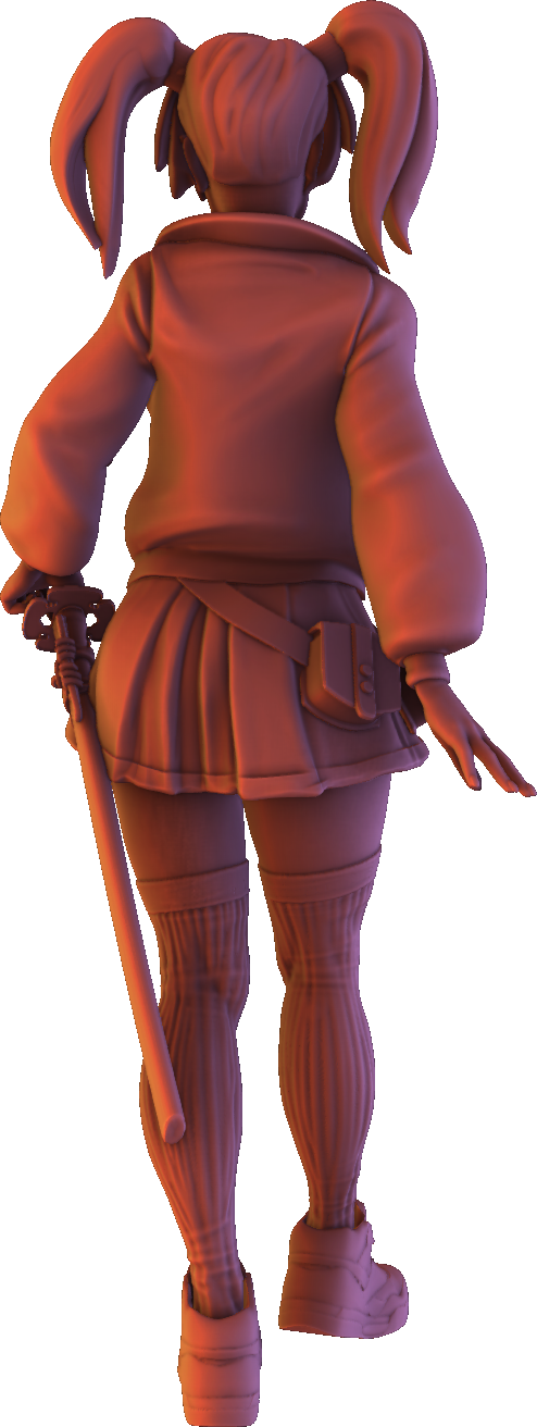 Z Kino - Steel Hearts #1 Normal Ver - 75mm Pin Up/Figure/Model/Diorama