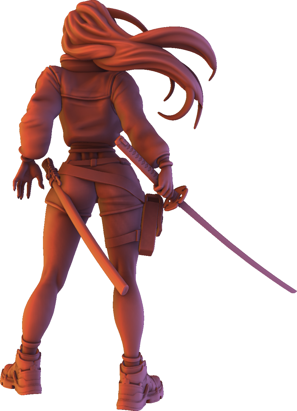 Z Kino - Steel Hearts #3 Normal Ver - 75mm Pin Up/Figure/Model/Diorama