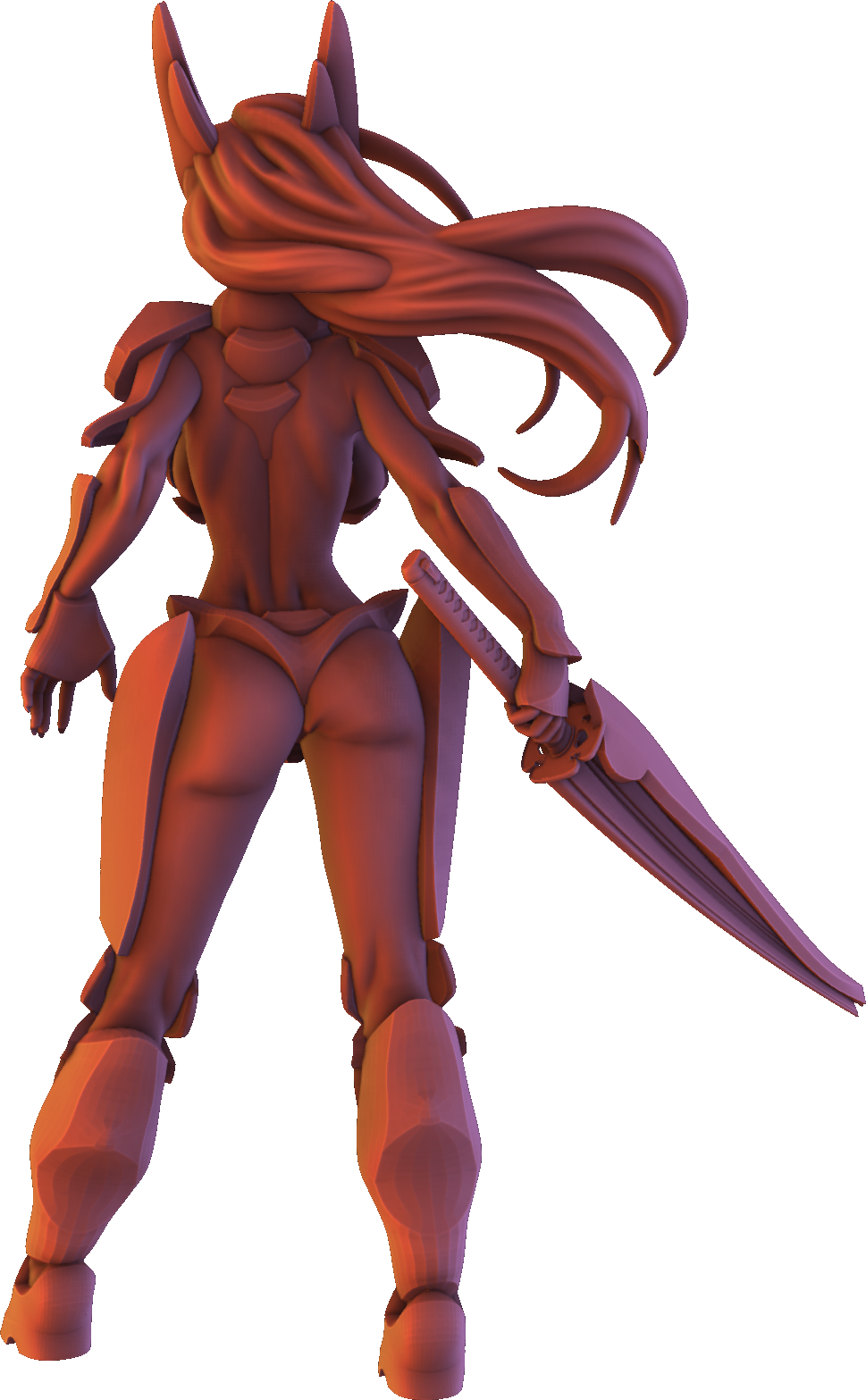 Z Kino - Steel Hearts #3 Awaken Ver - 75mm Pin Up/Figure/Model/Diorama