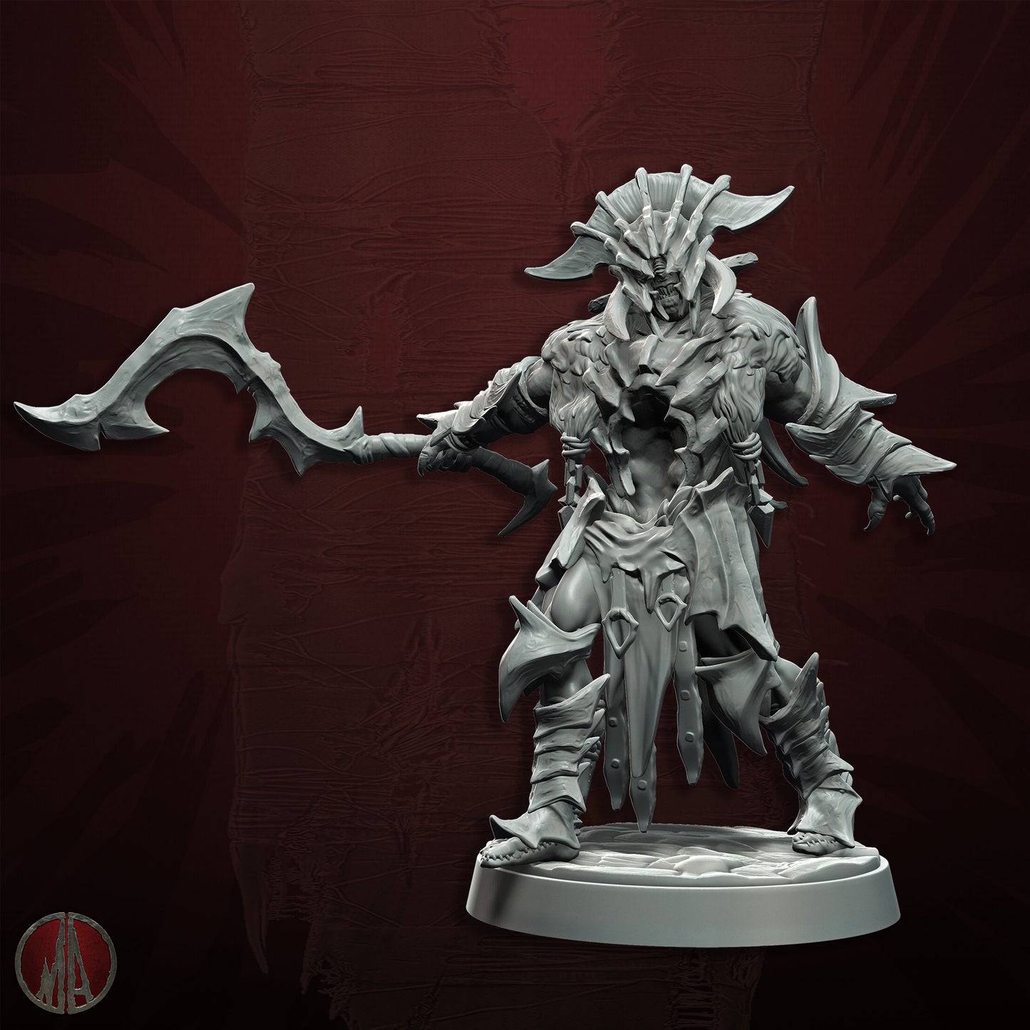 Monolith Arts - Orc Horde - Shagrat #3 - DnD/TTRPG Figure/Miniature