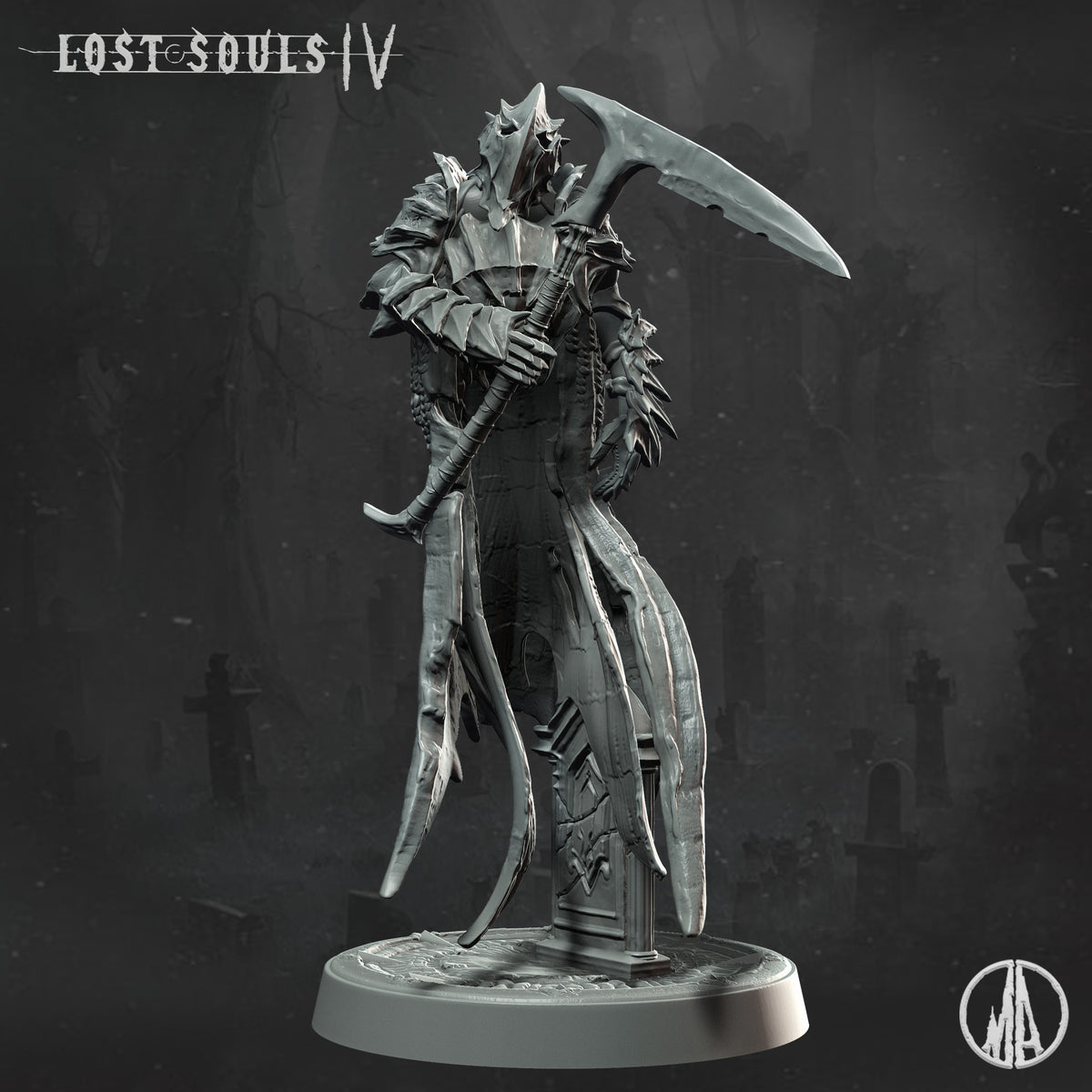 Monolith Arts - Lost Souls IV - Silent Phantom #2 - DnD/TTRPG Figure/Miniature