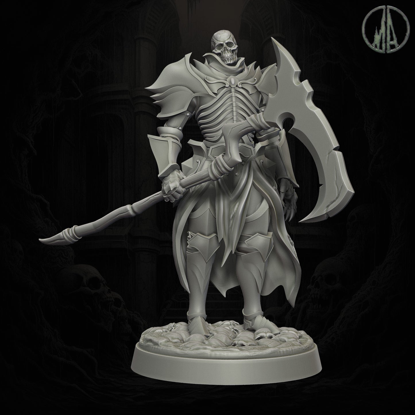 Monolith Arts - Echoes of the Void - Skeletal Minion #2 - DnD/TTRPG Figure/Miniature