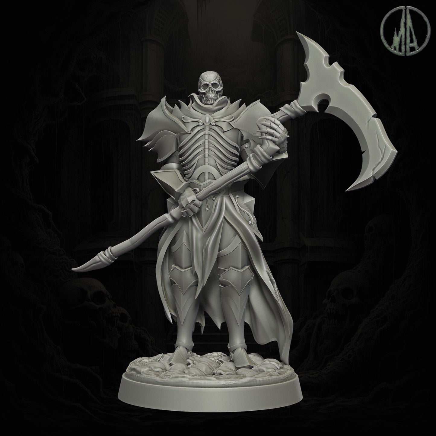 Monolith Arts - Echoes of the Void - Skeletal Minion #3 - DnD/TTRPG Figure/Miniature